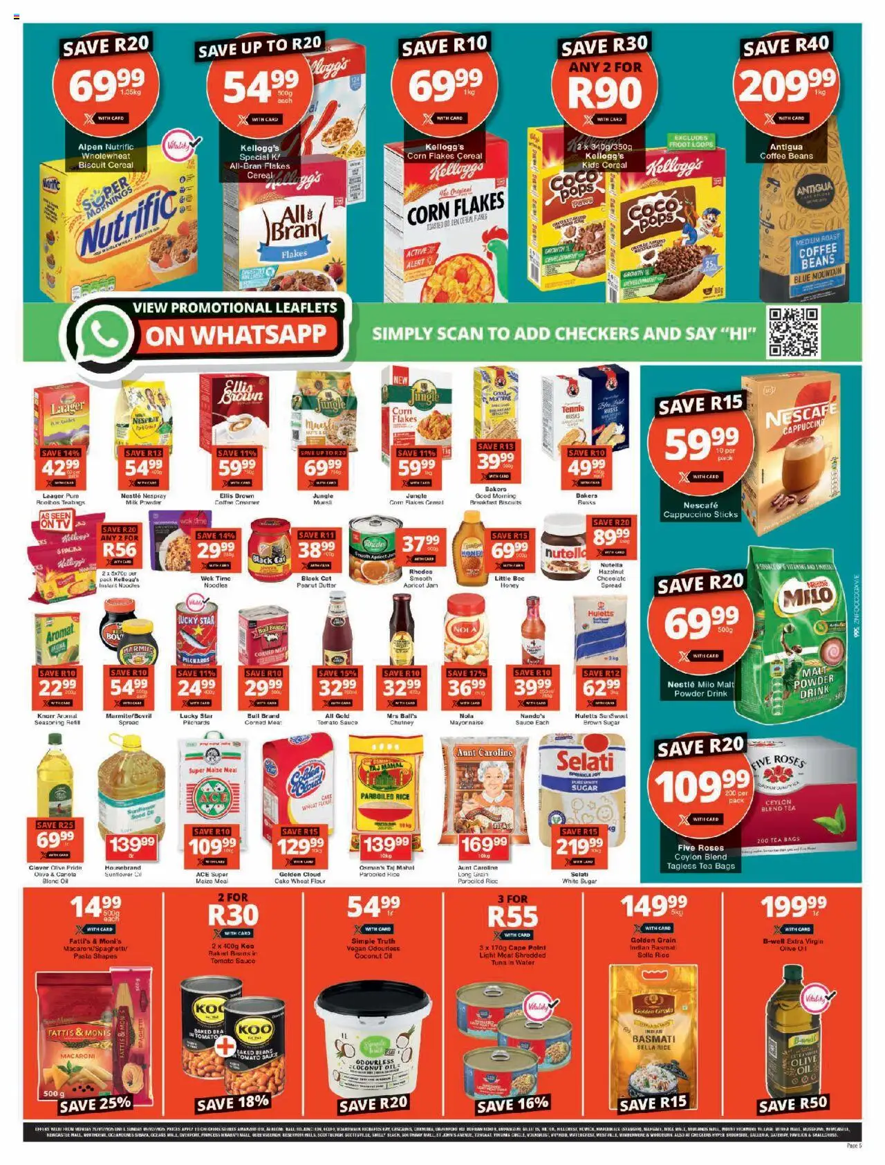 Checkers Specials 20/01 - 09/02/2025 >> Catalogue - page 5