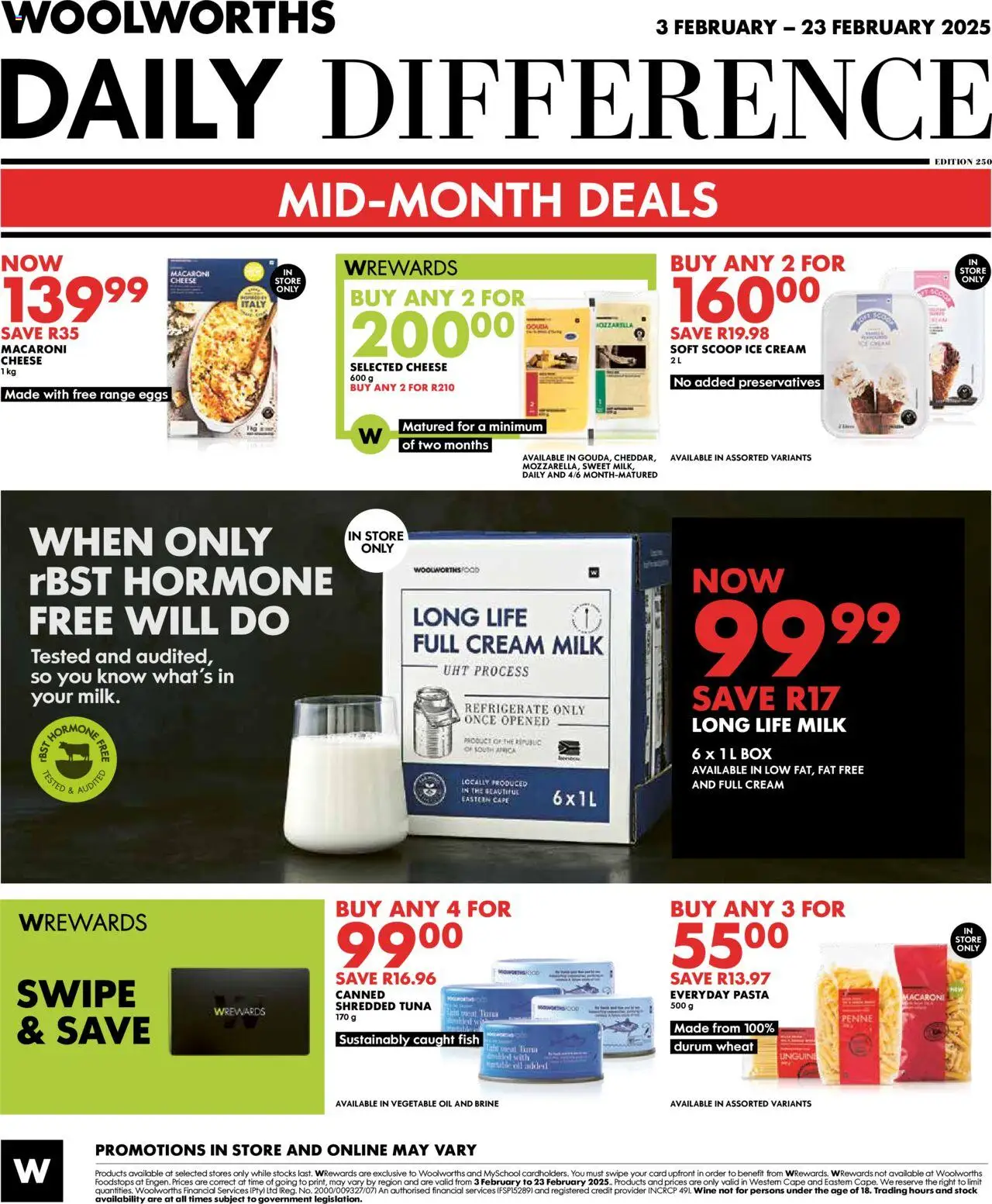 Woolworths Daily Difference - Western Cape from 03/02 - 23/02/2025 > Promotions - page 8