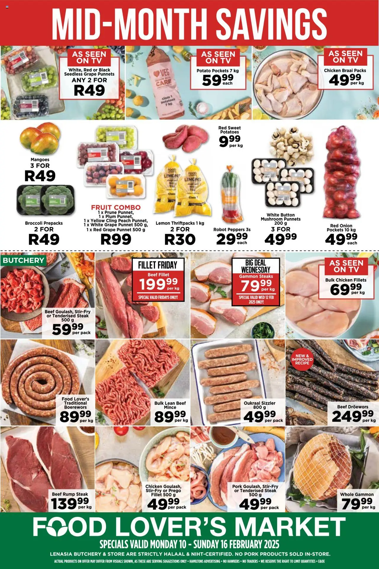 Food Lover's Market Inland Provinces - Weekly Specials from 10/02 - 16/02/2025 > Promotions - page 2
