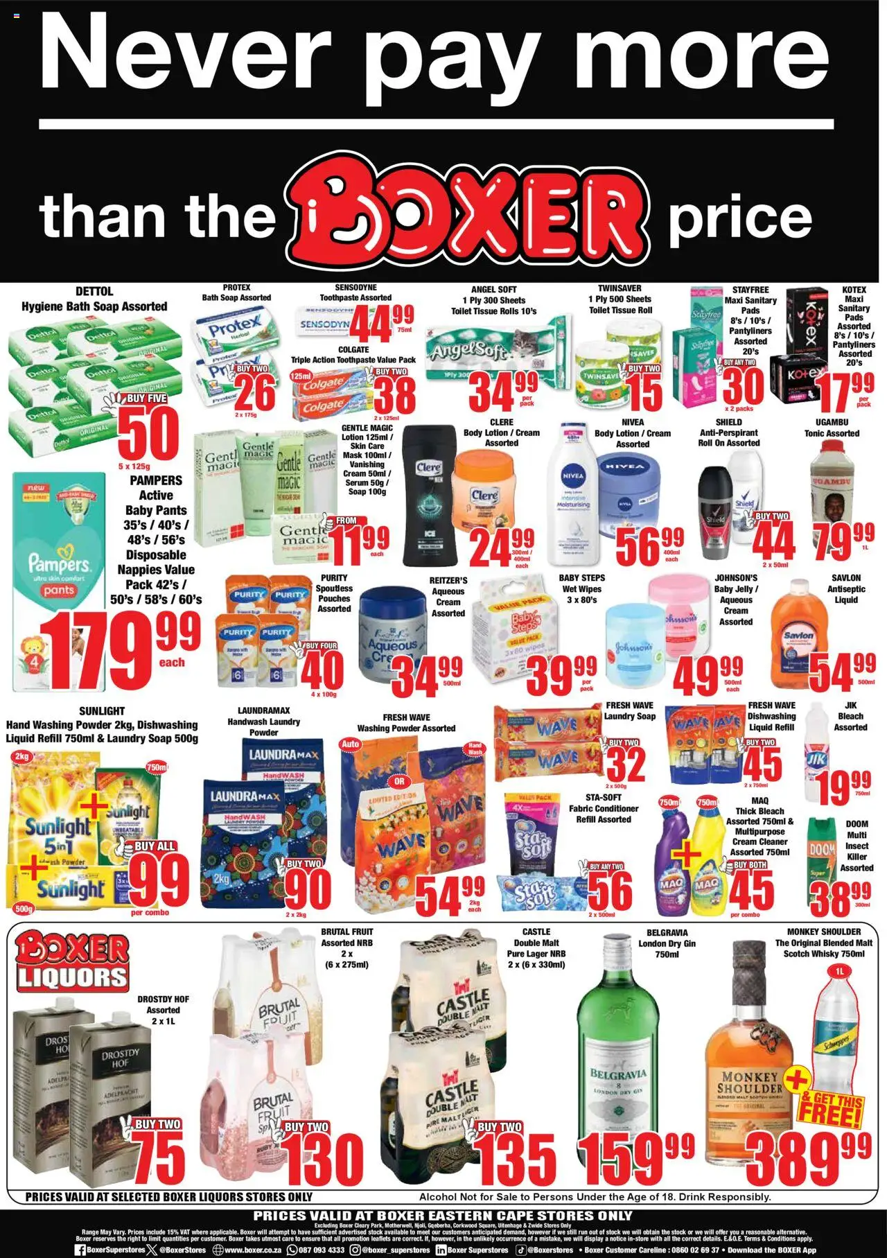 Boxer Eastern Cape - Promotions from 10/02 - 23/02/2025 > Promotions - page 8