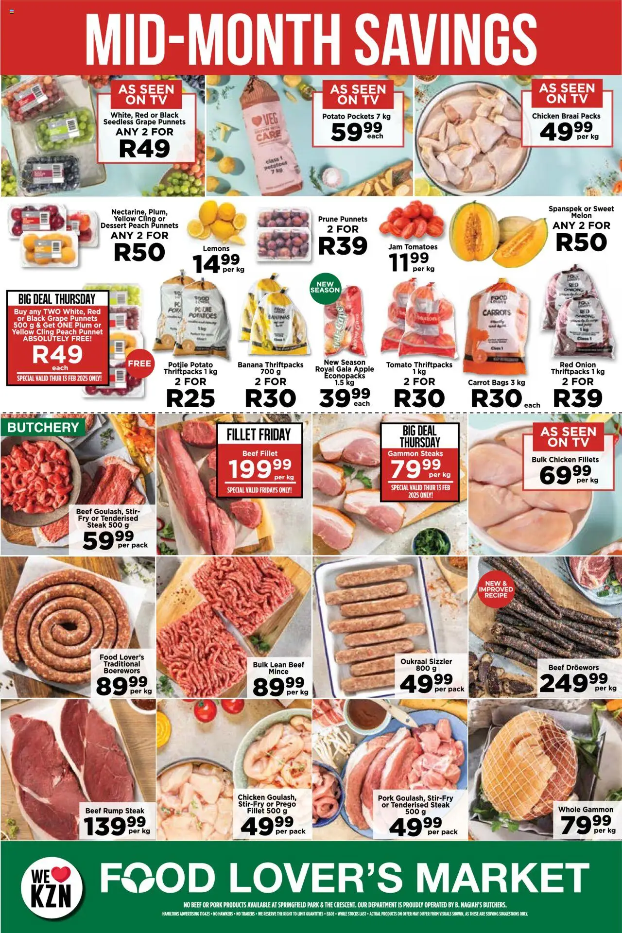 Food Lover's Market KwaZulu-Natal - Weekly Specials from 10/02 - 16/02/2025 > Promotions - page 2