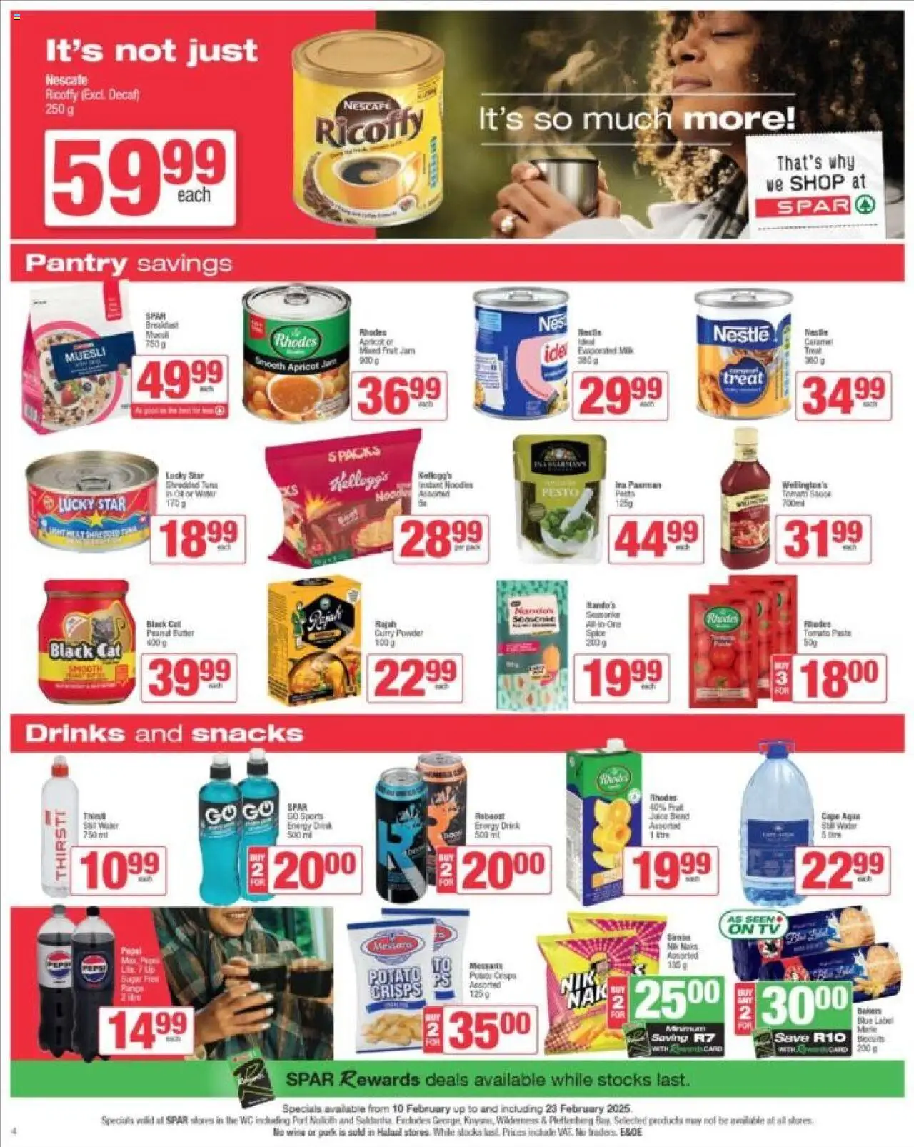 Spar Western Cape - Store Specials from 10/02 - 23/02/2025 > Promotions - page 4