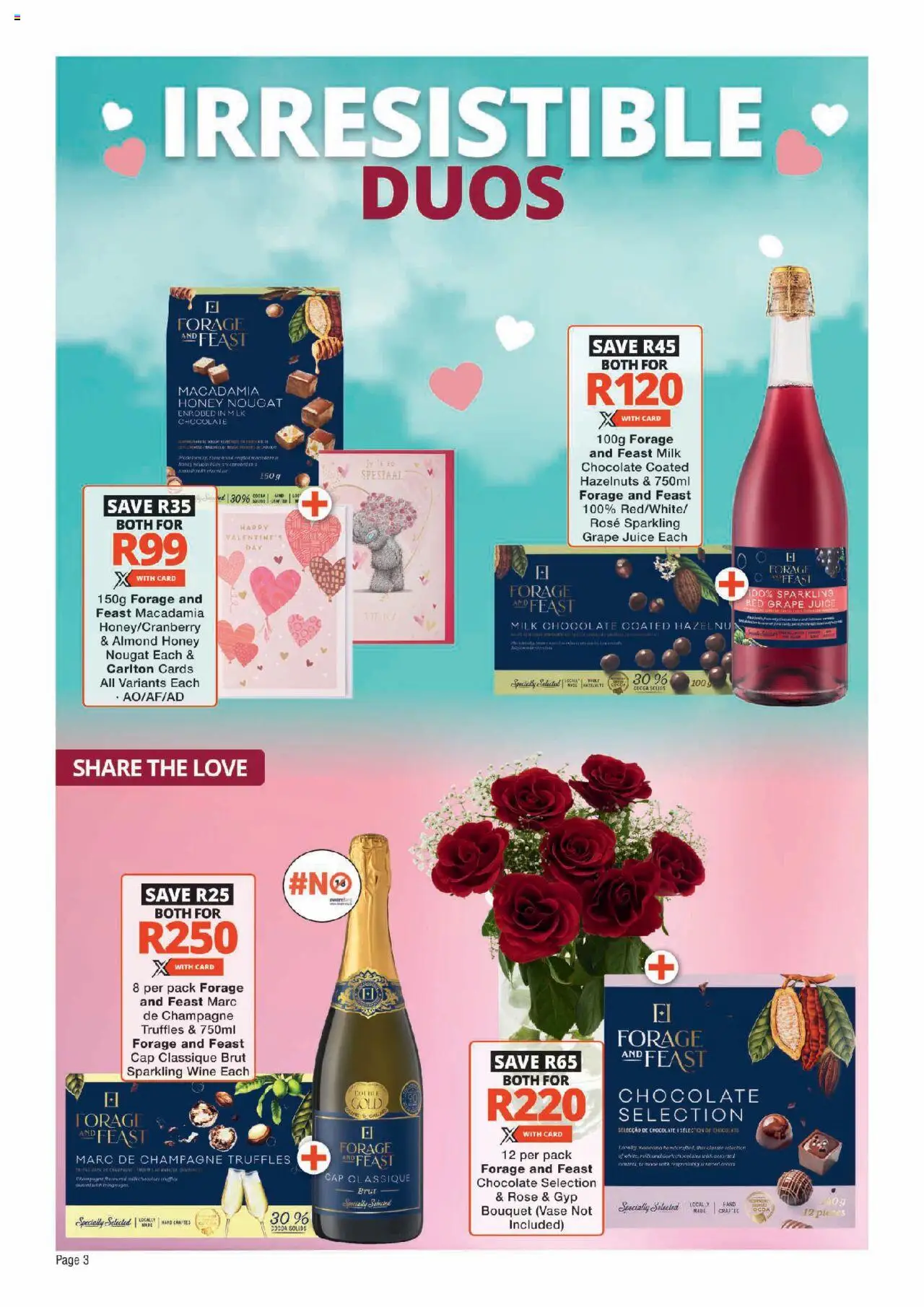 Checkers Valentine's Day 10/02 - 16/02/2025 >> Catalogue - page 3