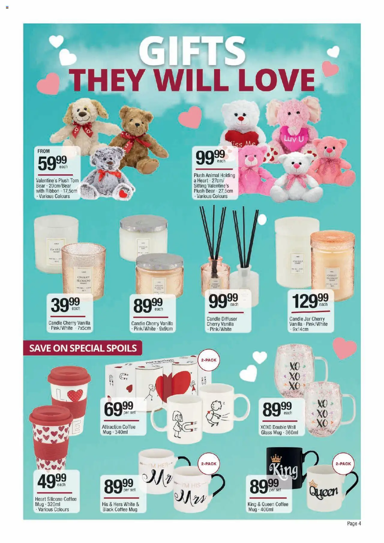 Checkers Valentine's Day 10/02 - 16/02/2025 >> Catalogue - page 4