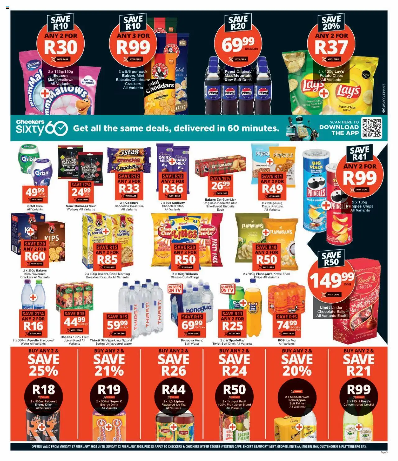 Checkers Western Cape - Xtra Savings Xtravaganza Promotion 17/02 - 23/02/2025 >> Catalogue - page 5