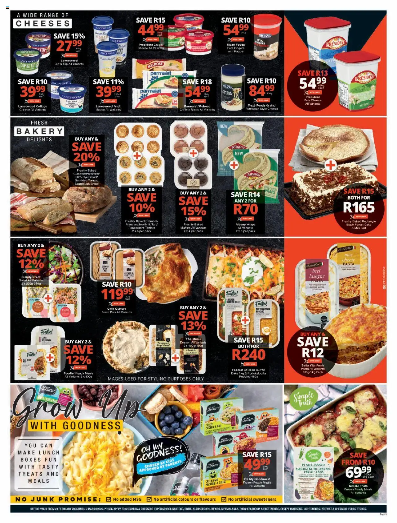 Checkers Gauteng - Xtra Savings Xtravaganza Promotion Week 3 24/02 - 02/03/2025 >> Catalogue - page 3