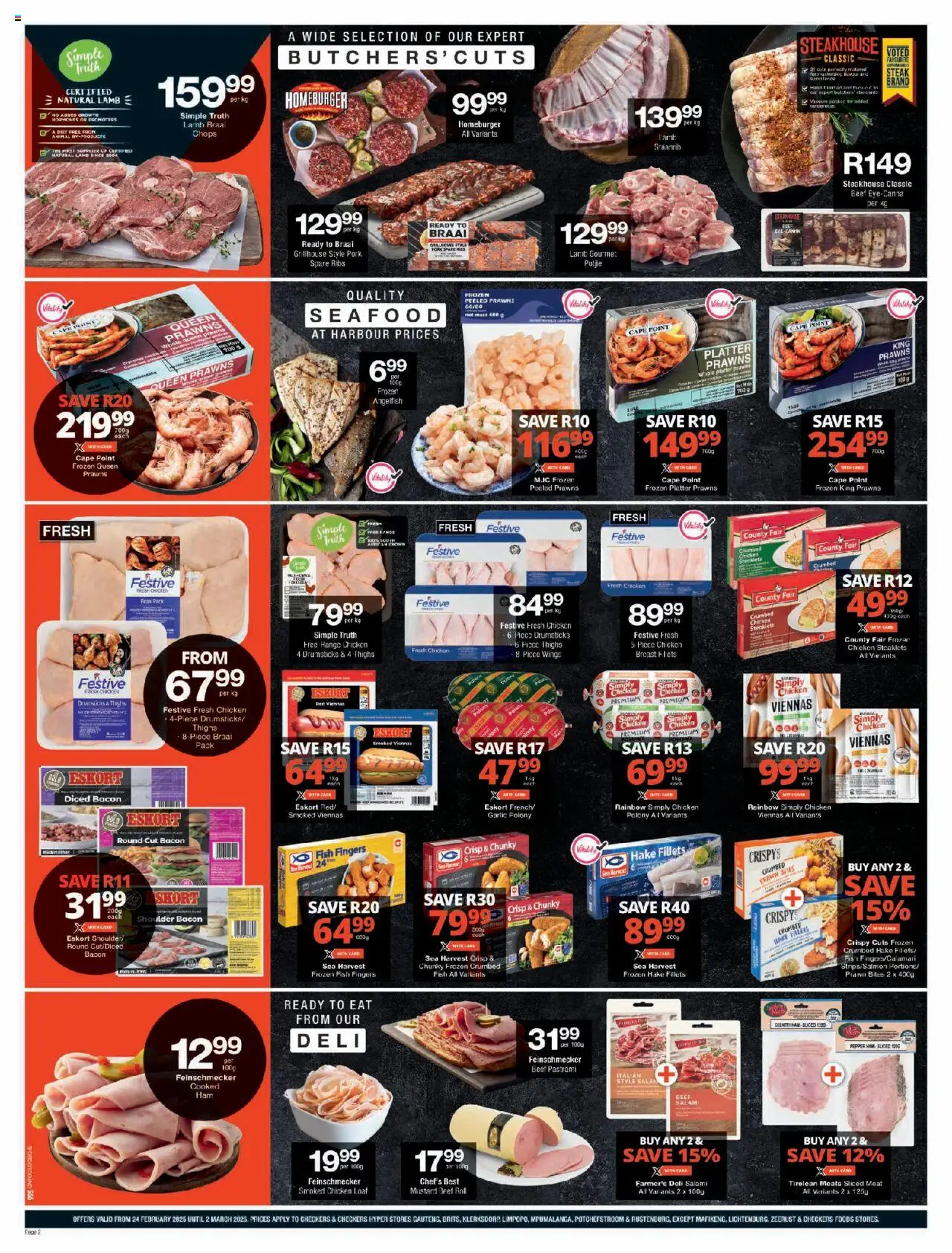 Checkers Gauteng - Xtra Savings Xtravaganza Promotion Week 3 24/02 - 02/03/2025 >> Catalogue - page 2