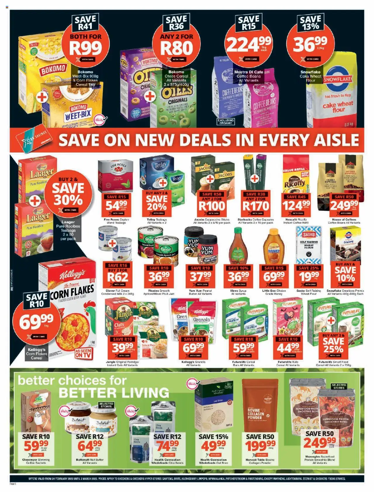 Checkers Gauteng - Xtra Savings Xtravaganza Promotion Week 3 24/02 - 02/03/2025 >> Catalogue - page 6