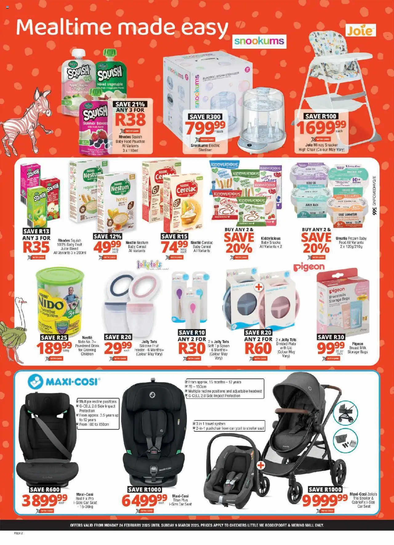 Checkers Gauteng - Little Me February Month-End Promotion 24/02 - 09/03/2025 >> Catalogue - page 2