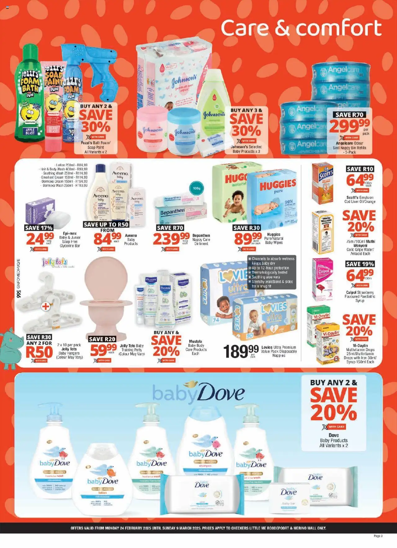 Checkers Gauteng - Little Me February Month-End Promotion 24/02 - 09/03/2025 >> Catalogue - page 3