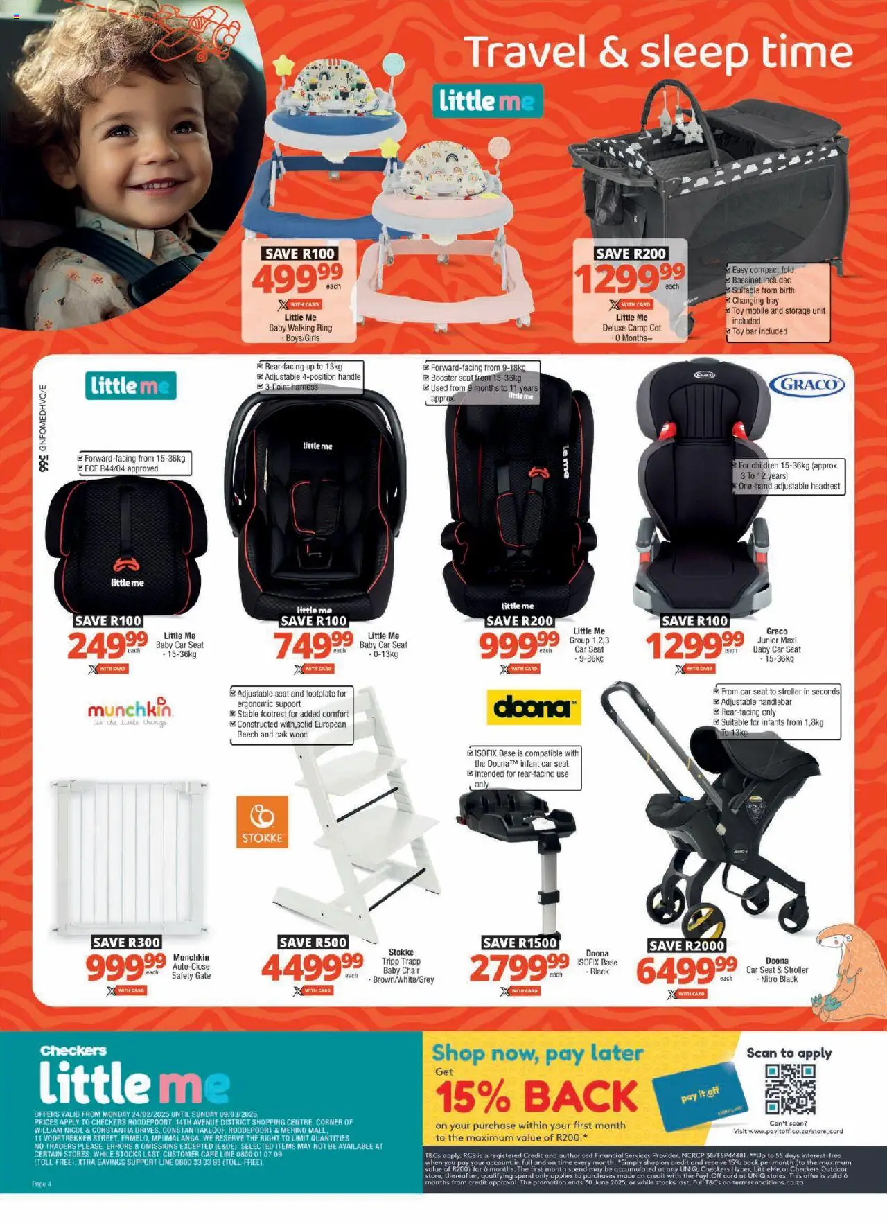 Checkers Gauteng - Little Me February Month-End Promotion 24/02 - 09/03/2025 >> Catalogue - page 4