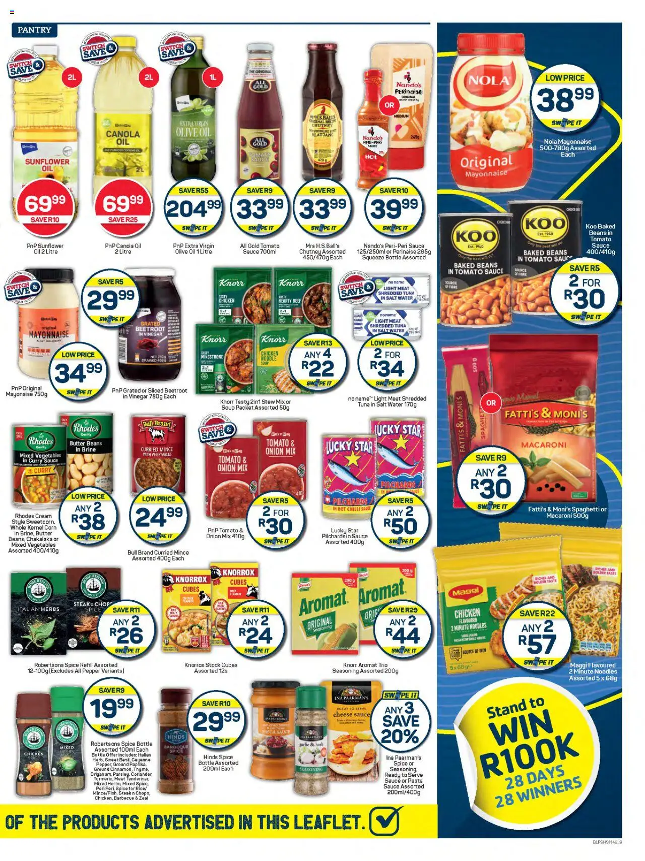 Pick n Pay Specials from 24/02 - 09/03/2025 > Promotions - page 9