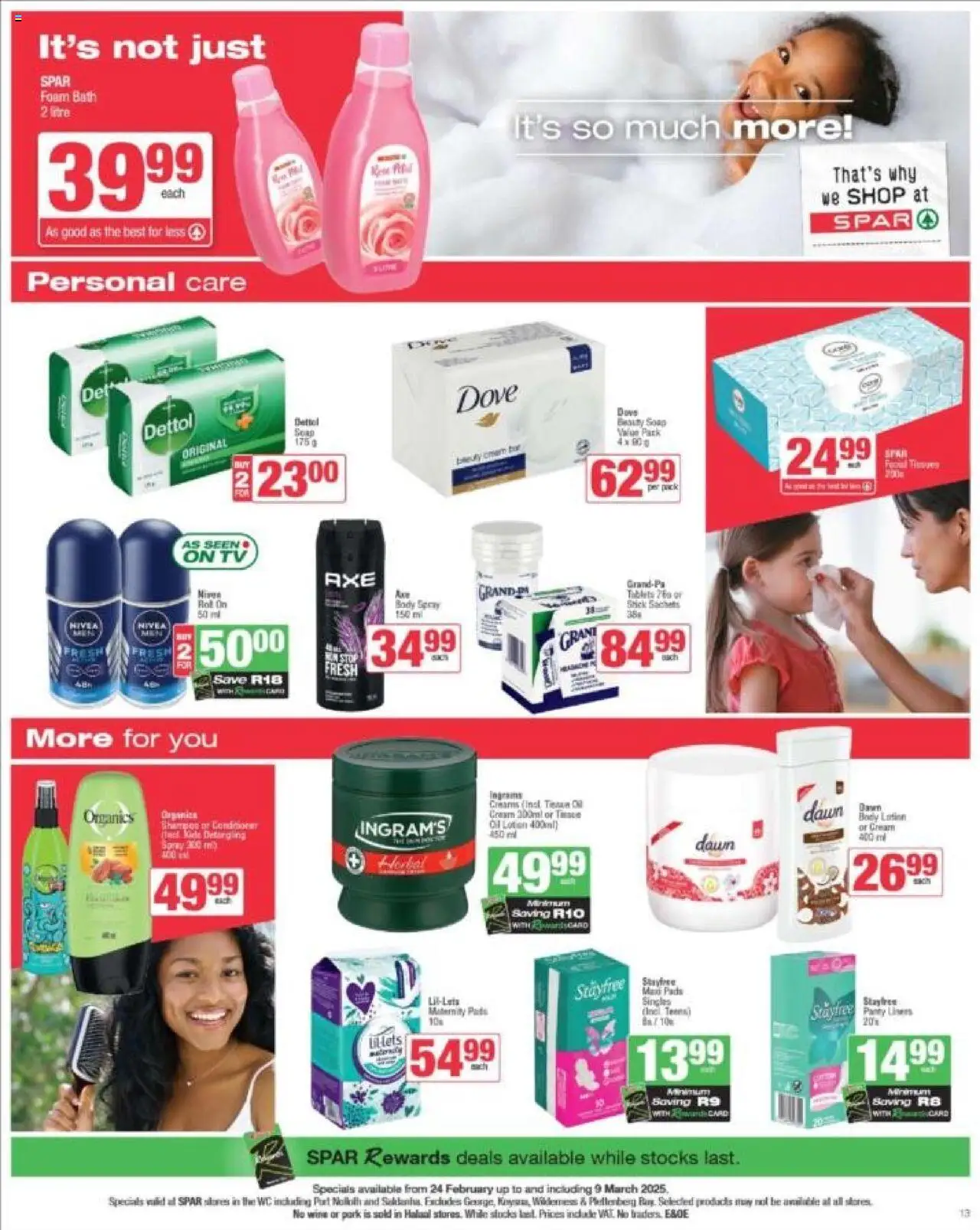 Spar Western Cape - Store Specials from 24/02 - 09/03/2025 > Promotions - page 13