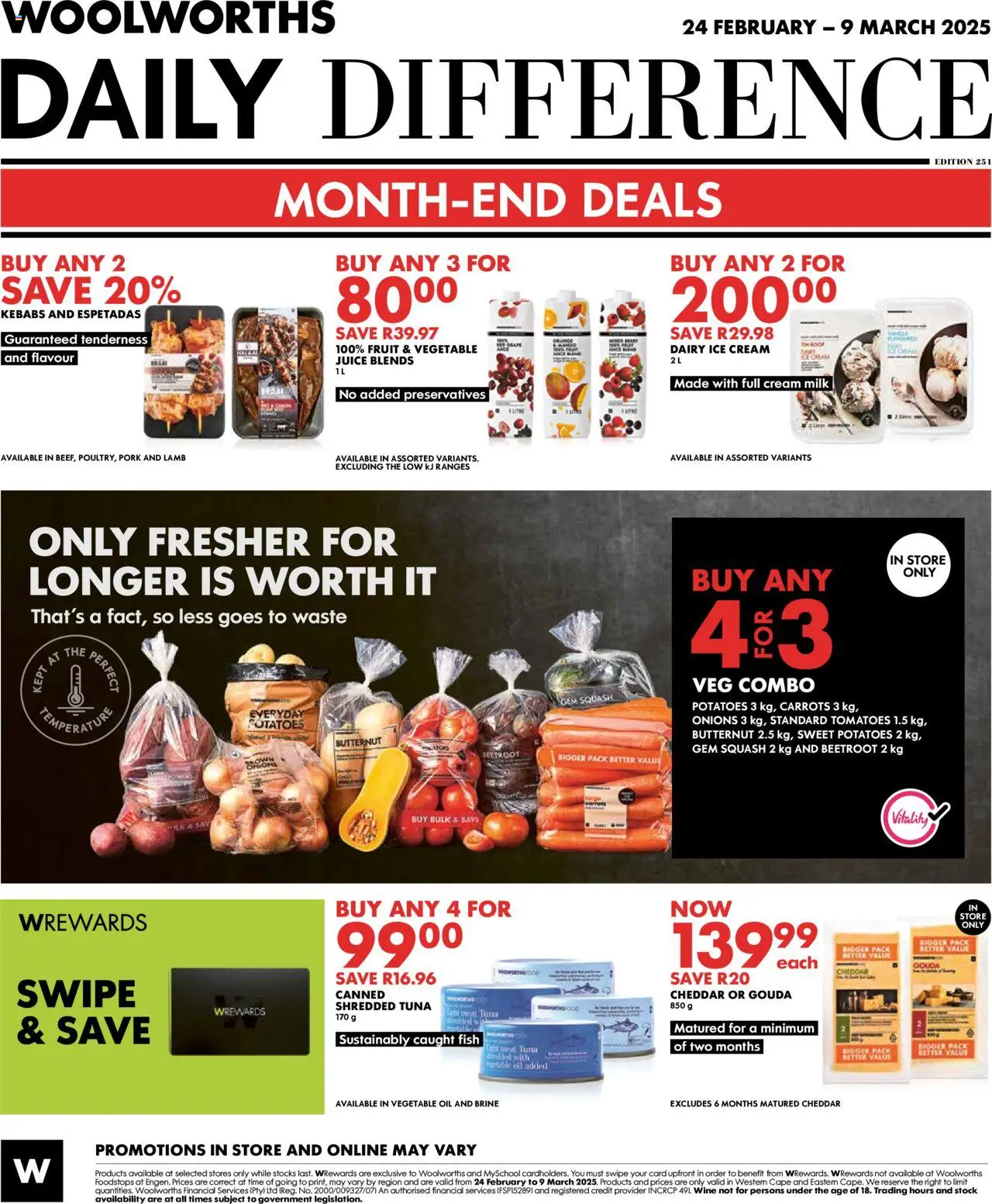 Woolworths Daily Difference - Western Cape from 24/02 - 09/03/2025 > Promotions - page 12