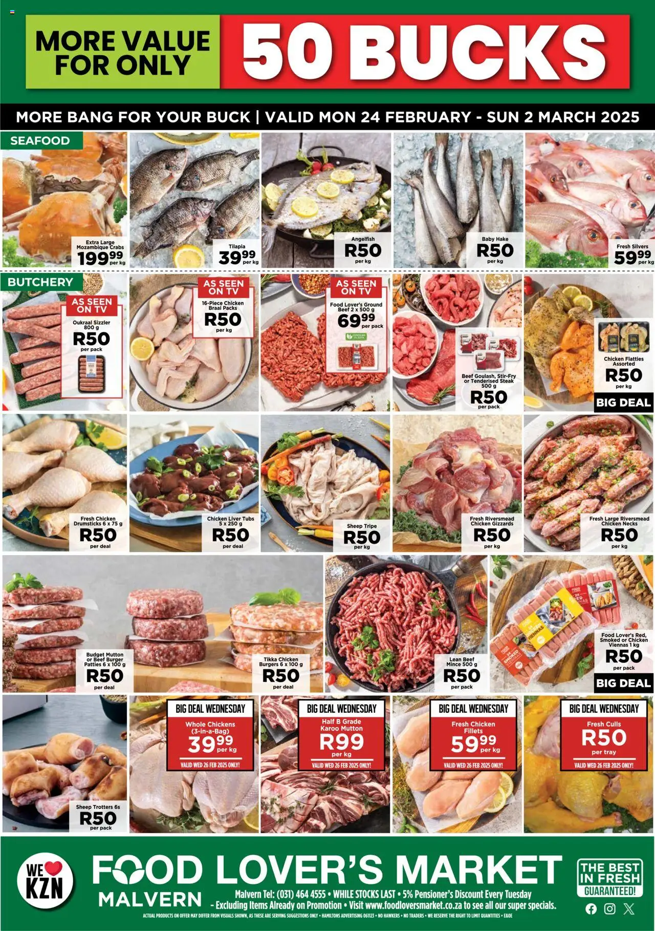 Food Lover's Market Kwazulu-Natal - Weekly Specials from 24/02 - 02/03/2025 > Promotions - page 2