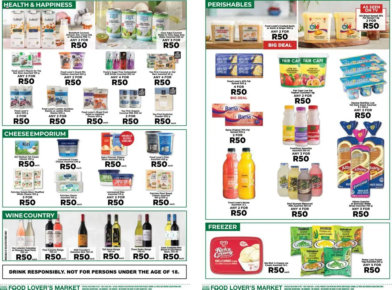 Food Lover's Market Western Cape - Weekly Specials from 24/02 - 02/03/2025 > Promotions - page 5