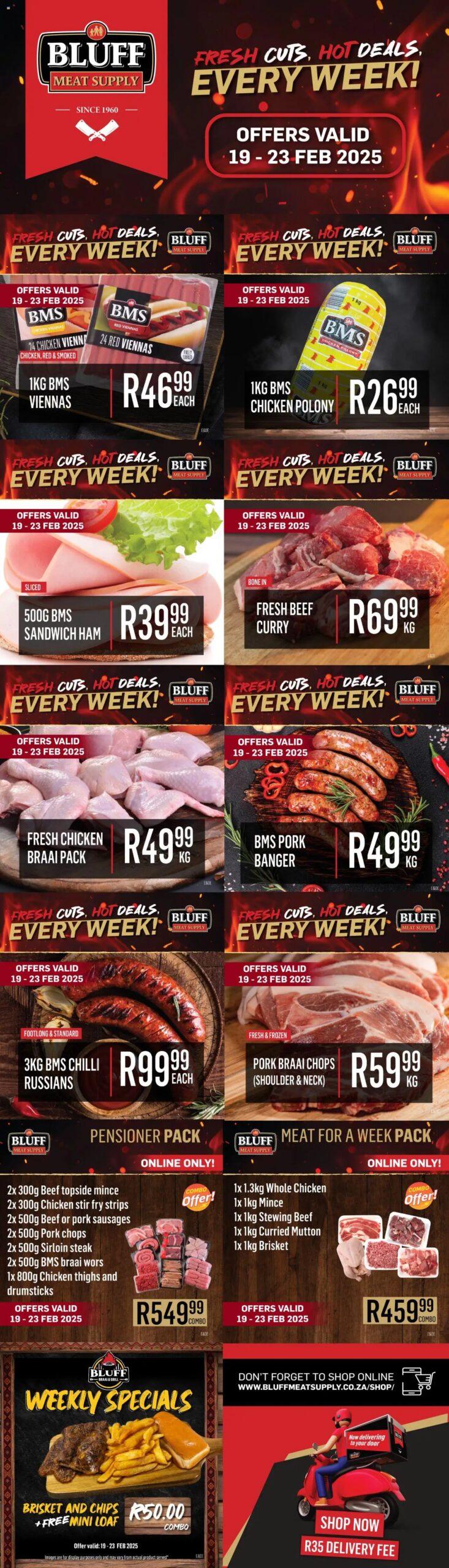 Bluff Meat Supply Fresh Cuts, Hot Deals, Every Week! from 19/02 - 23/02/2025