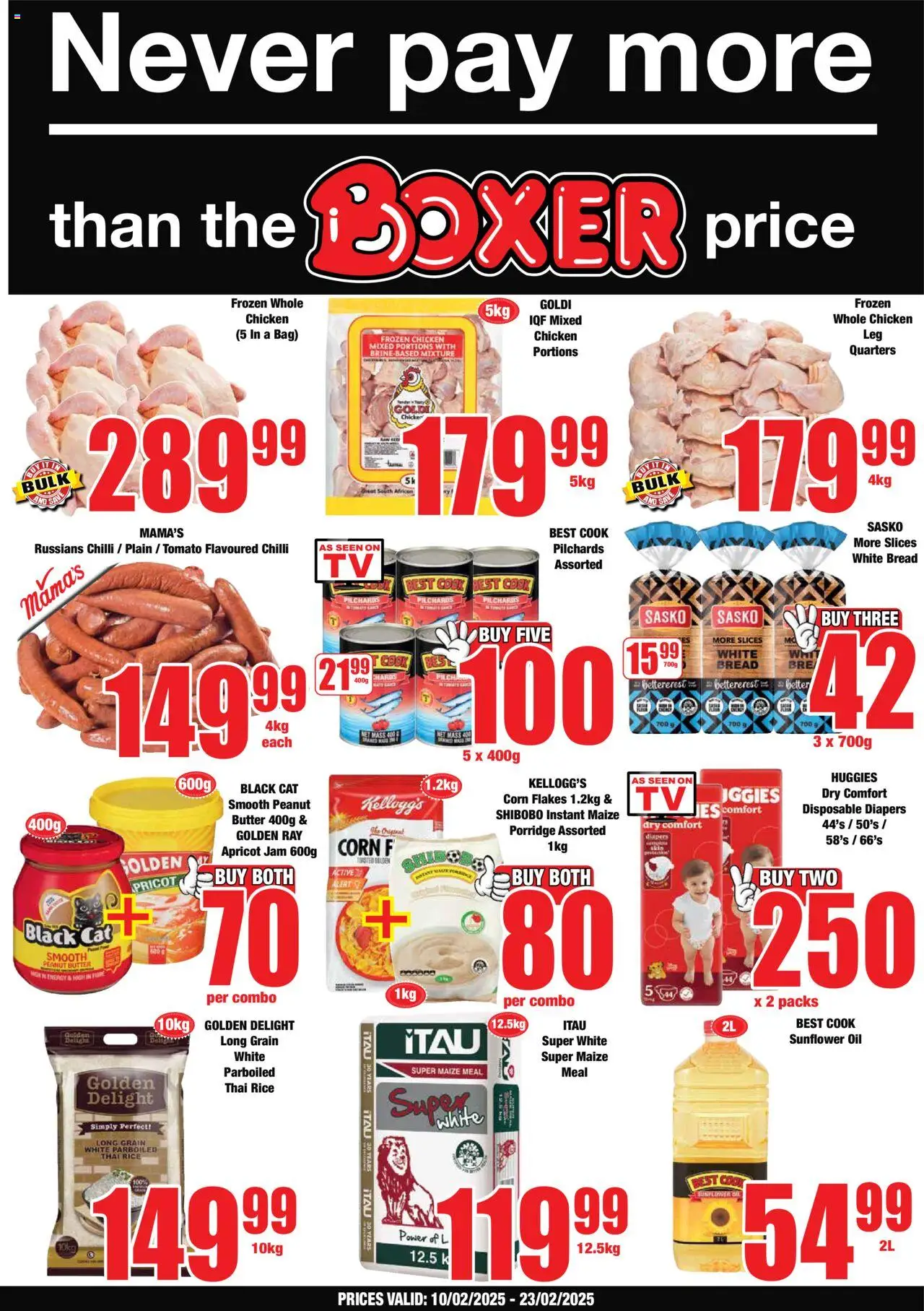 Boxer Eastern Cape - Promotions from 10/02 - 23/02/2025