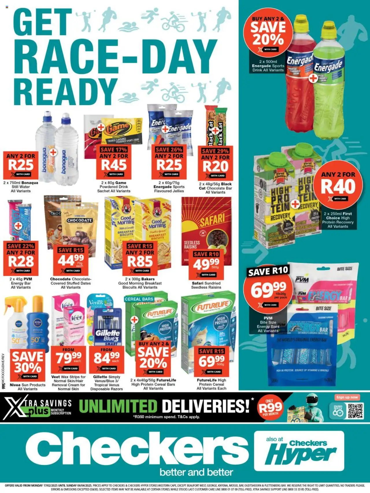 Checkers Western Cape - Xtra Savings 17/02 - 06/04/2025