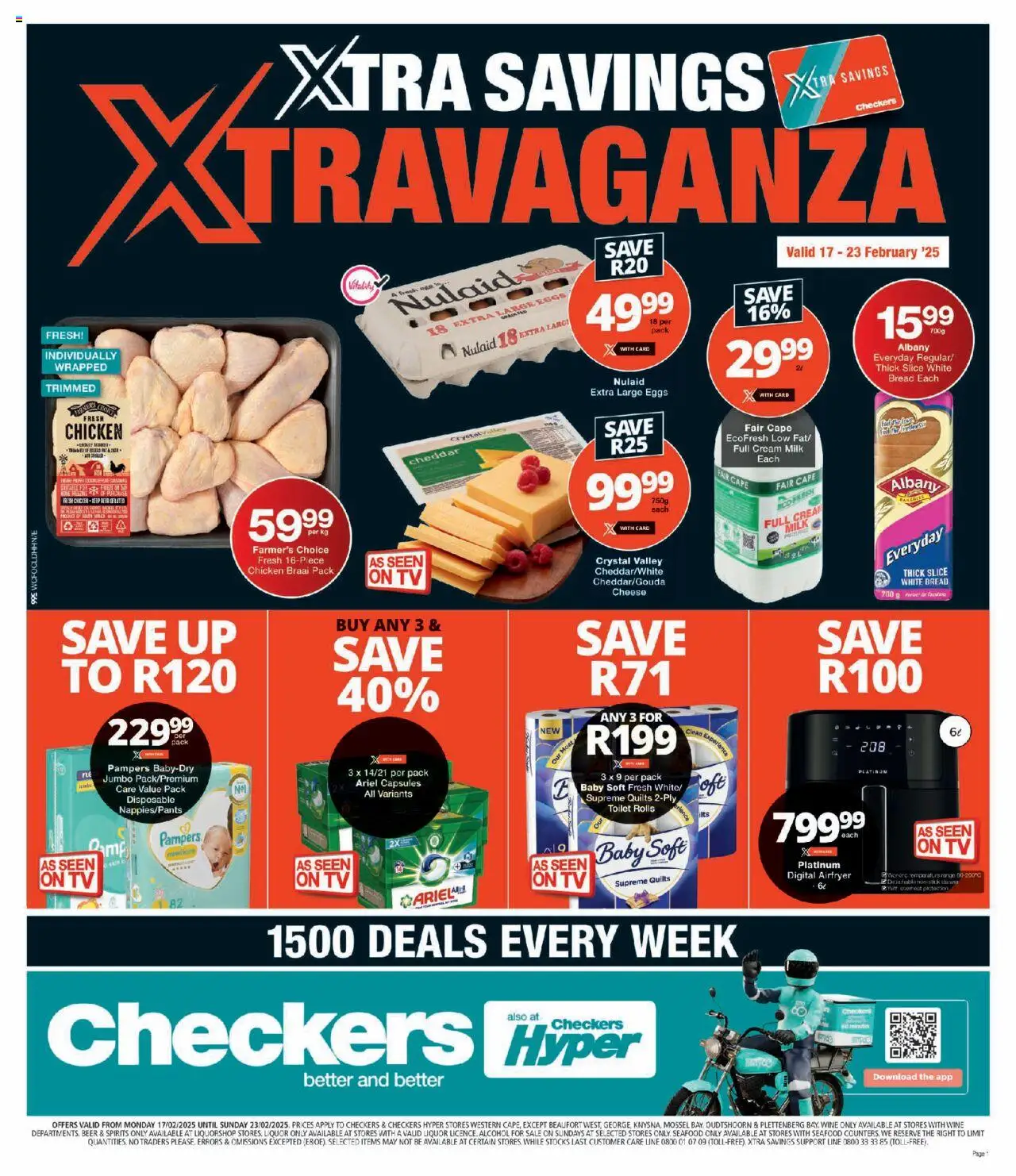 Checkers Western Cape - Xtra Savings Xtravaganza Promotion 17/02 - 23/02/2025