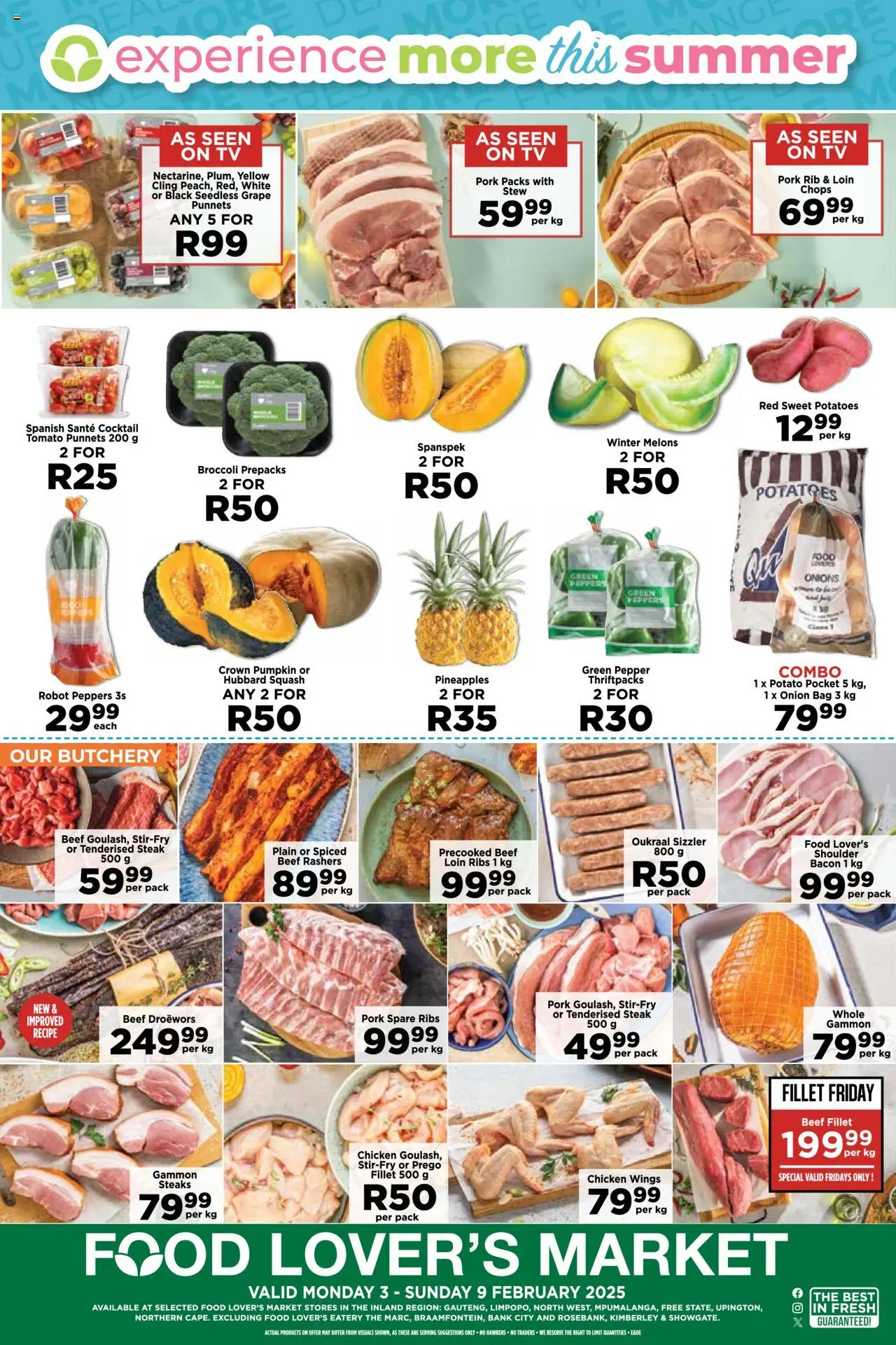 Food Lover's Market Inland Provinces - Weekly Specials from 03/02 - 09/02/2025