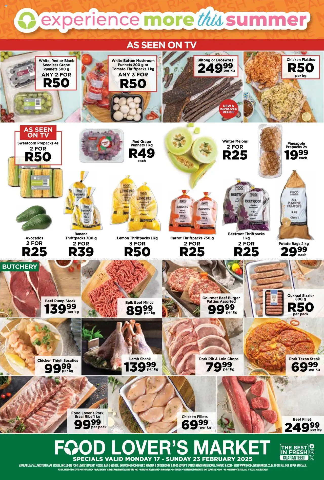 Food Lover's Market Western Cape - Experience More This Summer from 17/02 - 23/02/2025