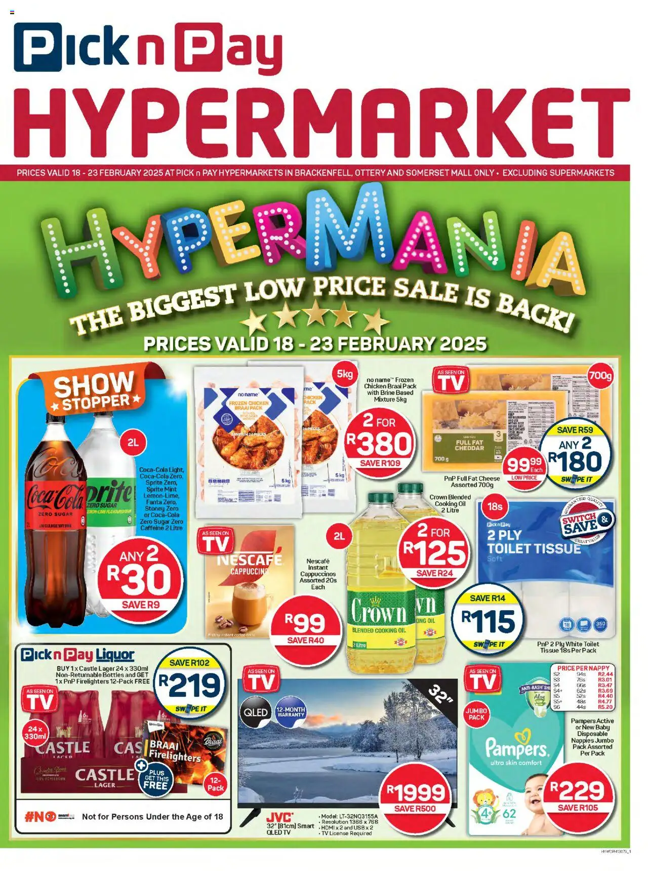 Pick n Pay Western Cape - Hyper Specials from 18/02 - 23/02/2025