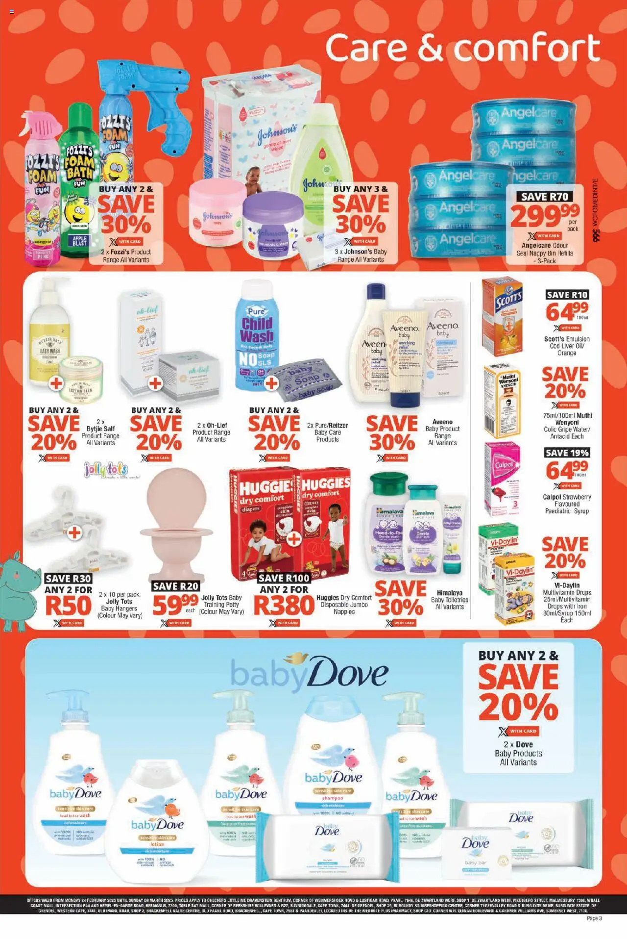 Checkers Western Cape - Little Me February Month-End Promotion 24/02 - 09/03/2025 >> Catalogue - page 3