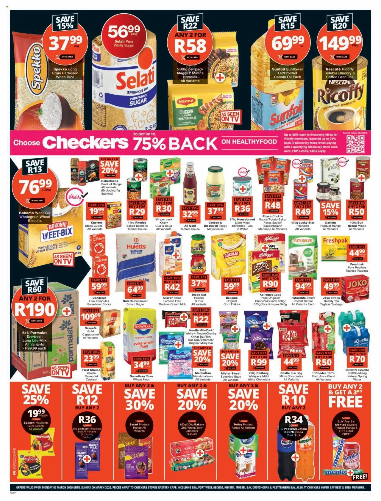 Checkers Eastern Cape - Xtra Savings Xtravaganza Promotion 03/03 - 09/03/2025 >> Catalogue - page 4