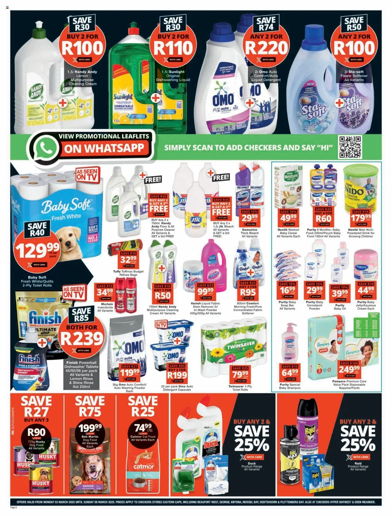 Checkers Eastern Cape - Xtra Savings Xtravaganza Promotion 03/03 - 09/03/2025 >> Catalogue - page 6