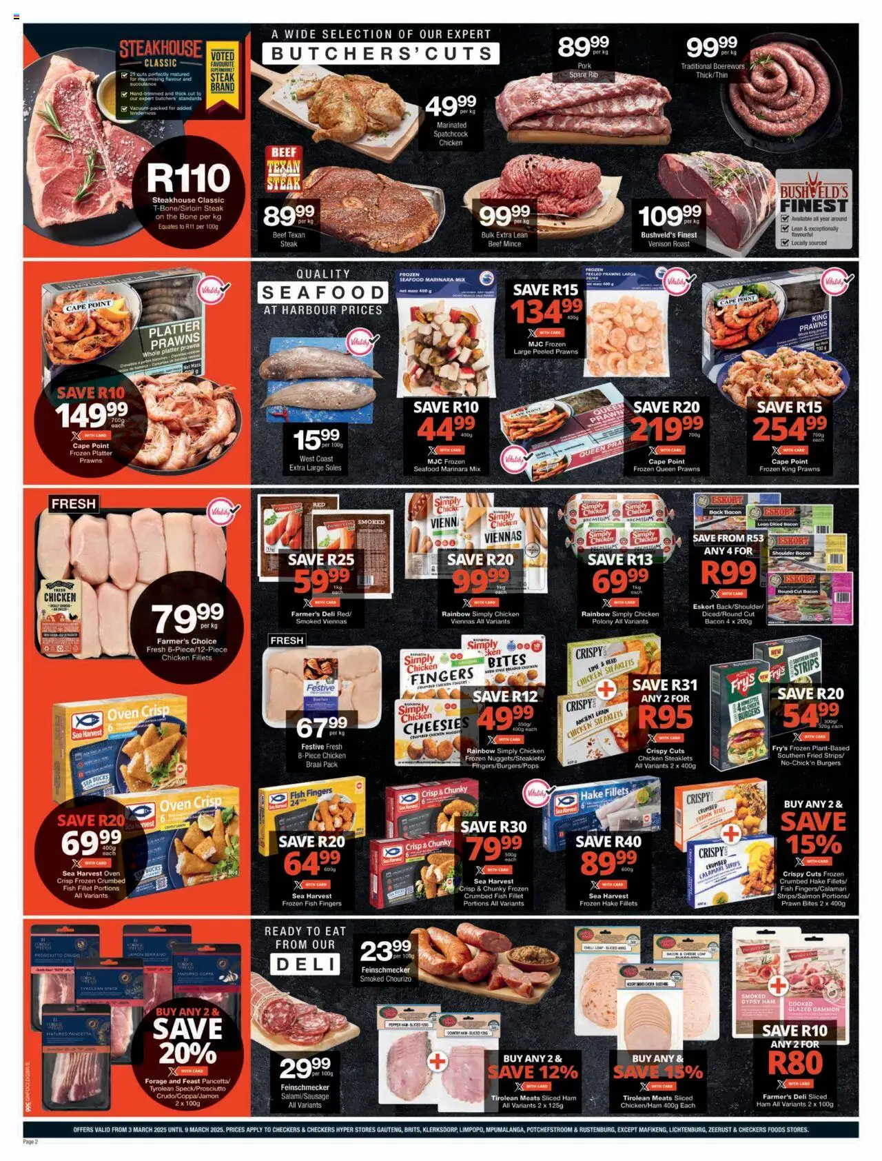 Checkers Gauteng - Xtra Savings Xtravaganza Promotion 03/03 - 09/03/2025 >> Catalogue - page 2