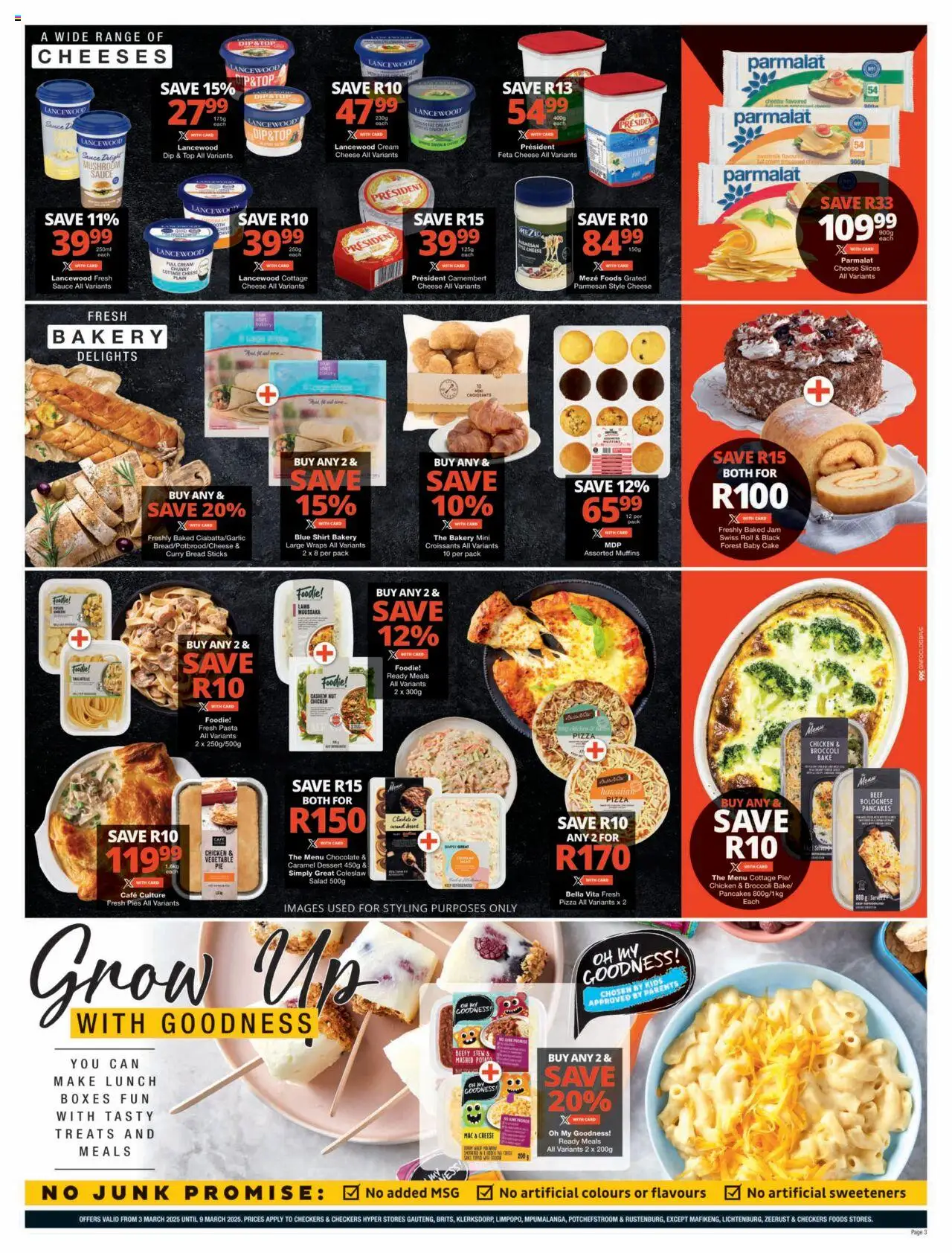 Checkers Gauteng - Xtra Savings Xtravaganza Promotion 03/03 - 09/03/2025 >> Catalogue - page 3