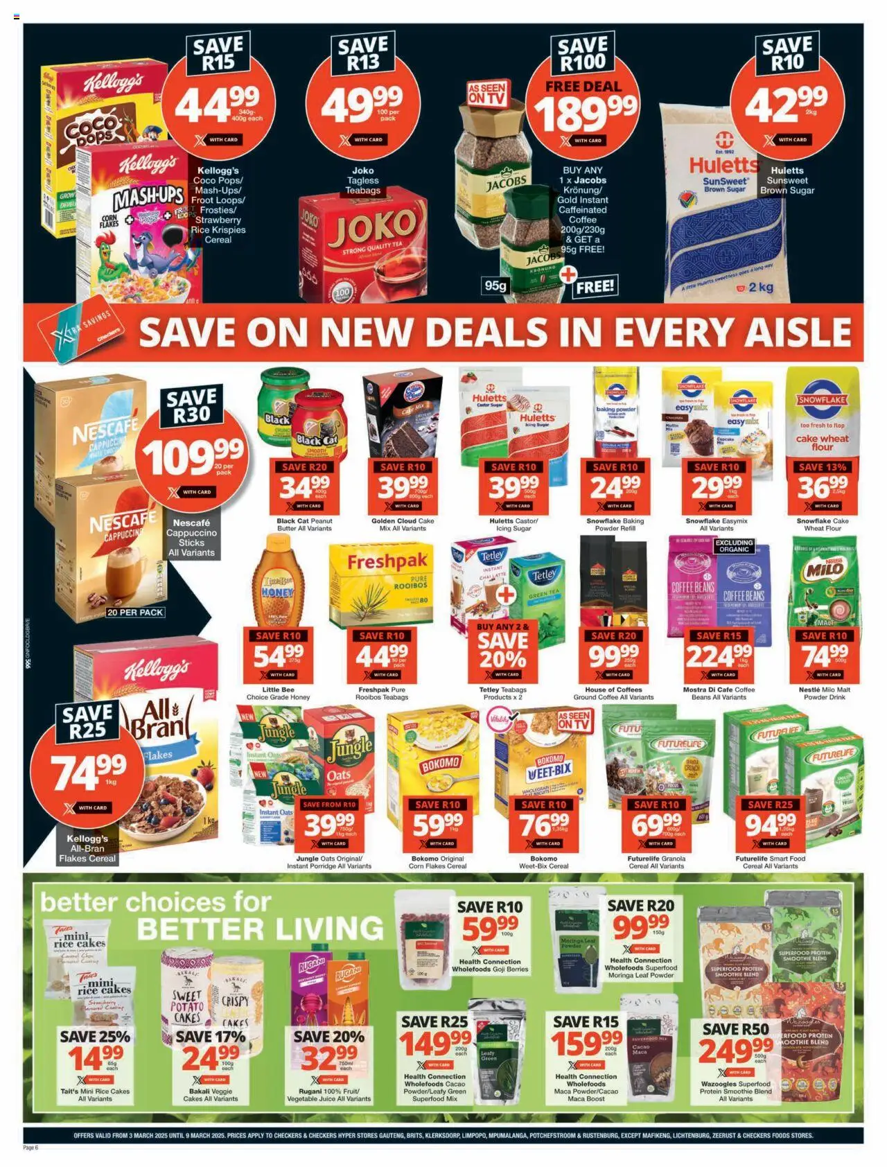 Checkers Gauteng - Xtra Savings Xtravaganza Promotion 03/03 - 09/03/2025 >> Catalogue - page 6