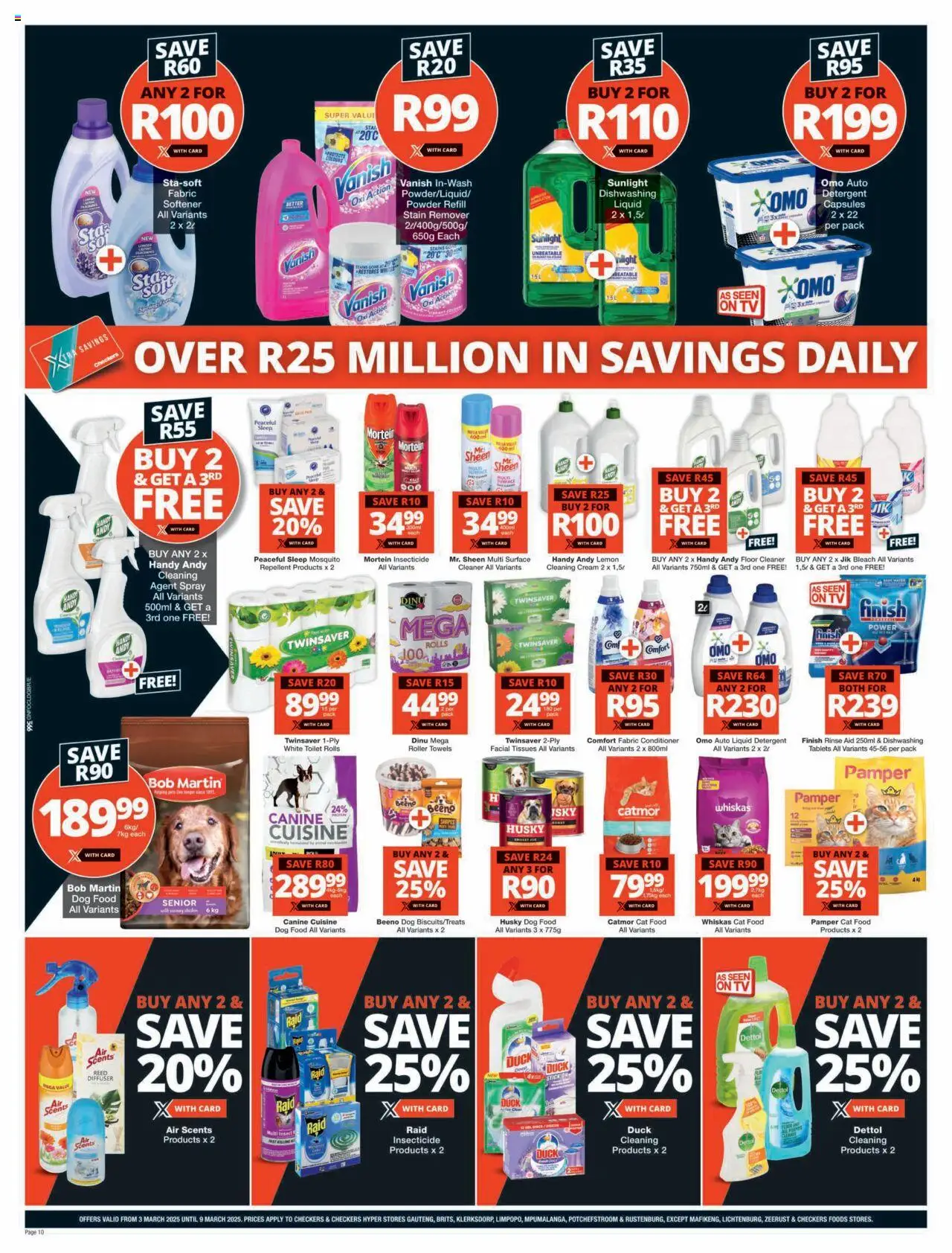 Checkers Gauteng - Xtra Savings Xtravaganza Promotion 03/03 - 09/03/2025 >> Catalogue - page 10