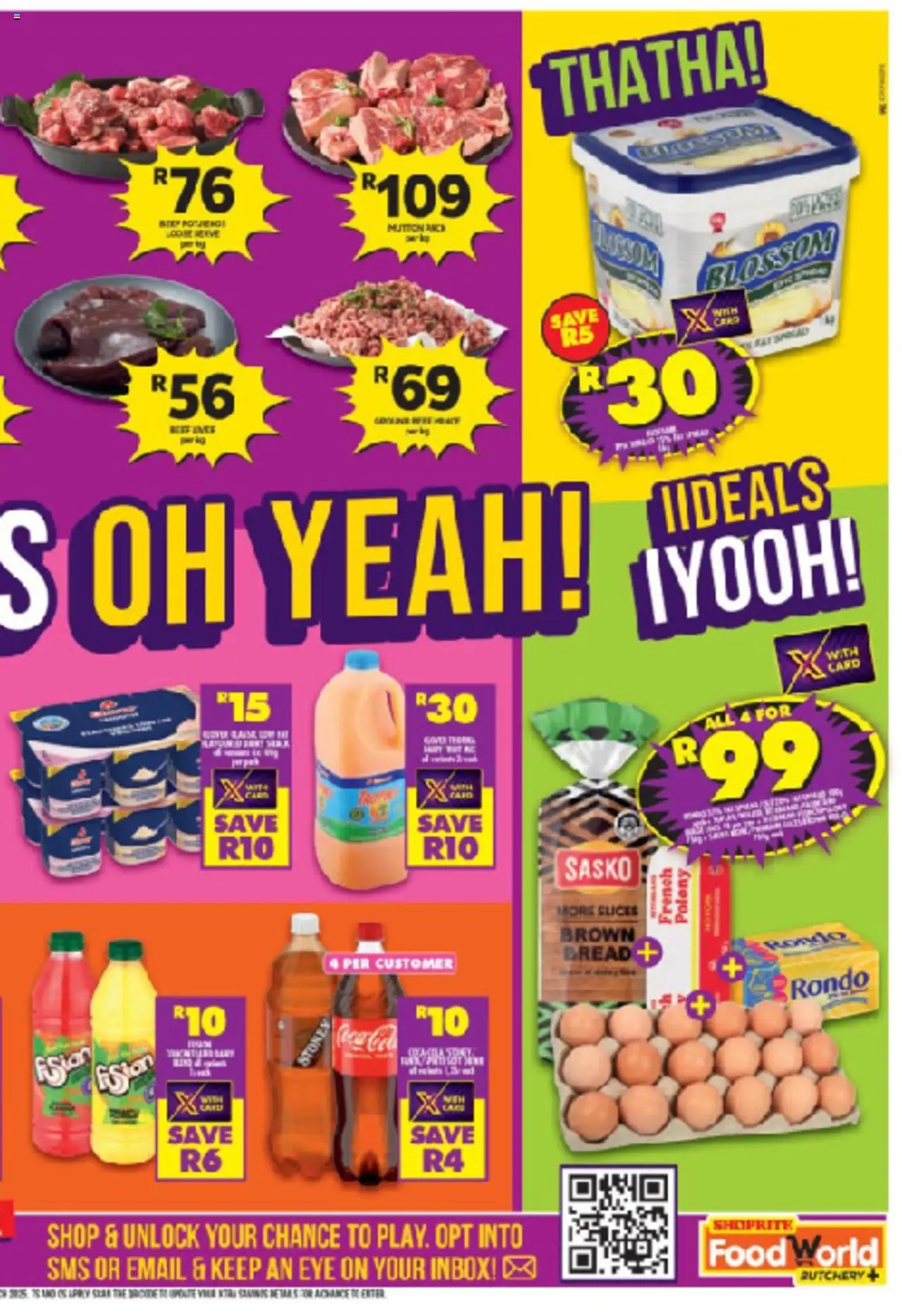 Shoprite Eastern Cape - FoodWorld Rand A Rama Korsten 10/03 - 16/03/2025 >> Catalogue - page 3