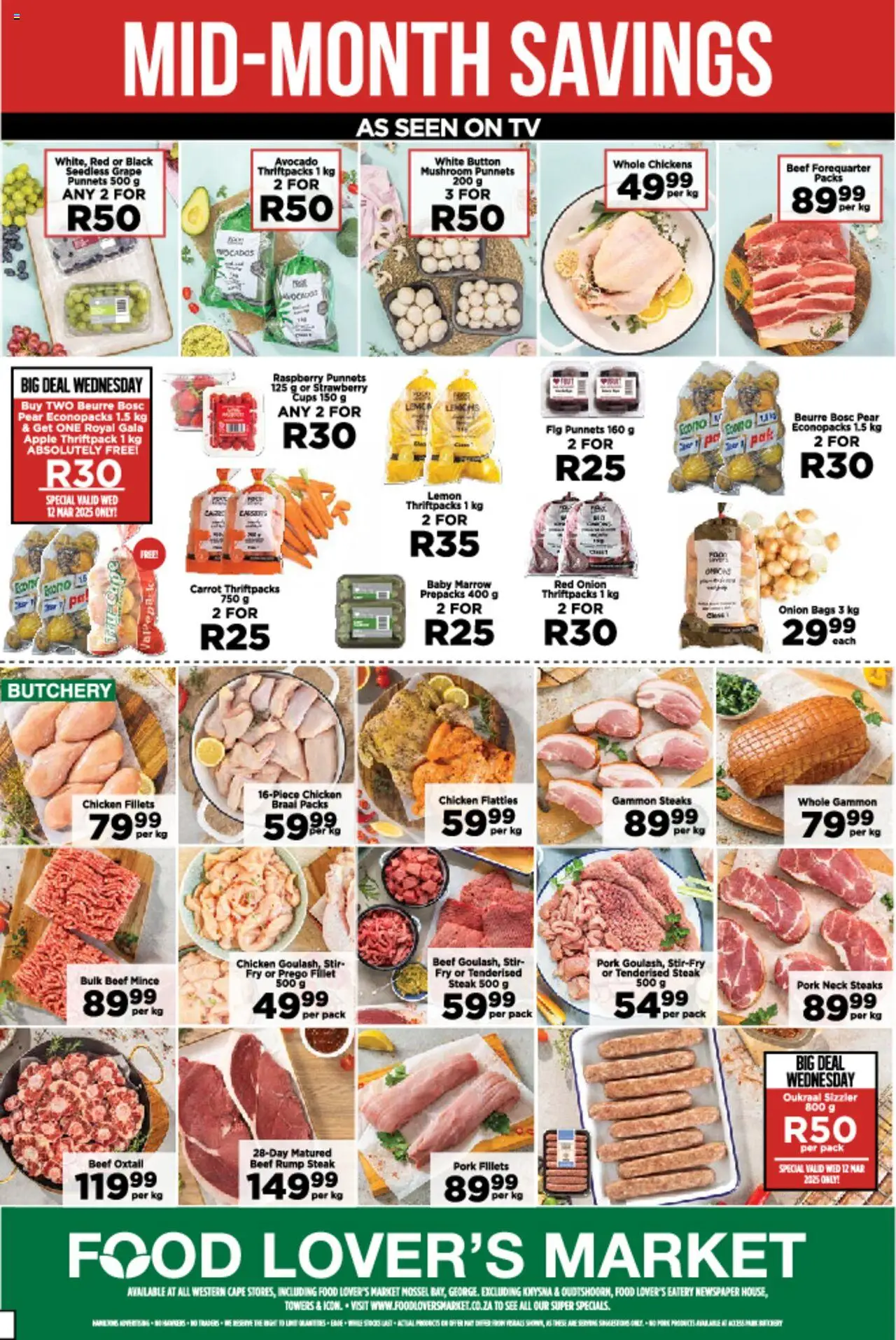 Food Lover's Market Western Cape - Weekly Specials from 10/03 - 16/03/2025 > Promotions - page 2