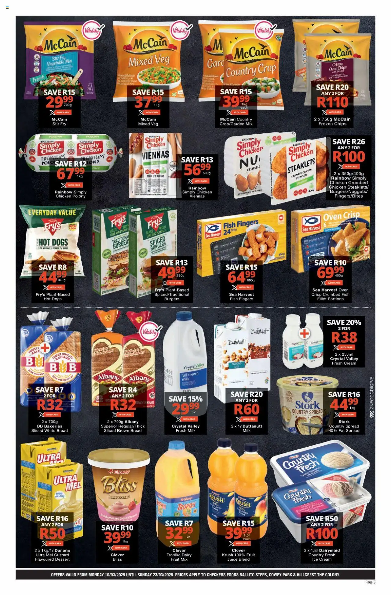 Checkers KwaZulu-Natal - Foods March Mid-Month Promotion 10/03 - 23/03/2025 >> Catalogue - page 3