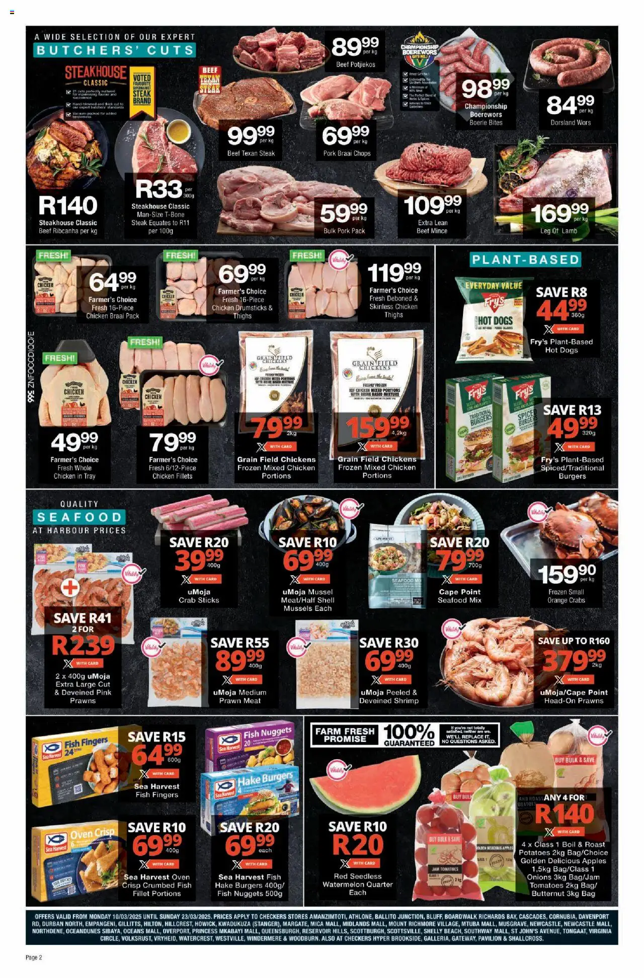 Checkers Specials 10/03 - 23/03/2025 >> Catalogue - page 2