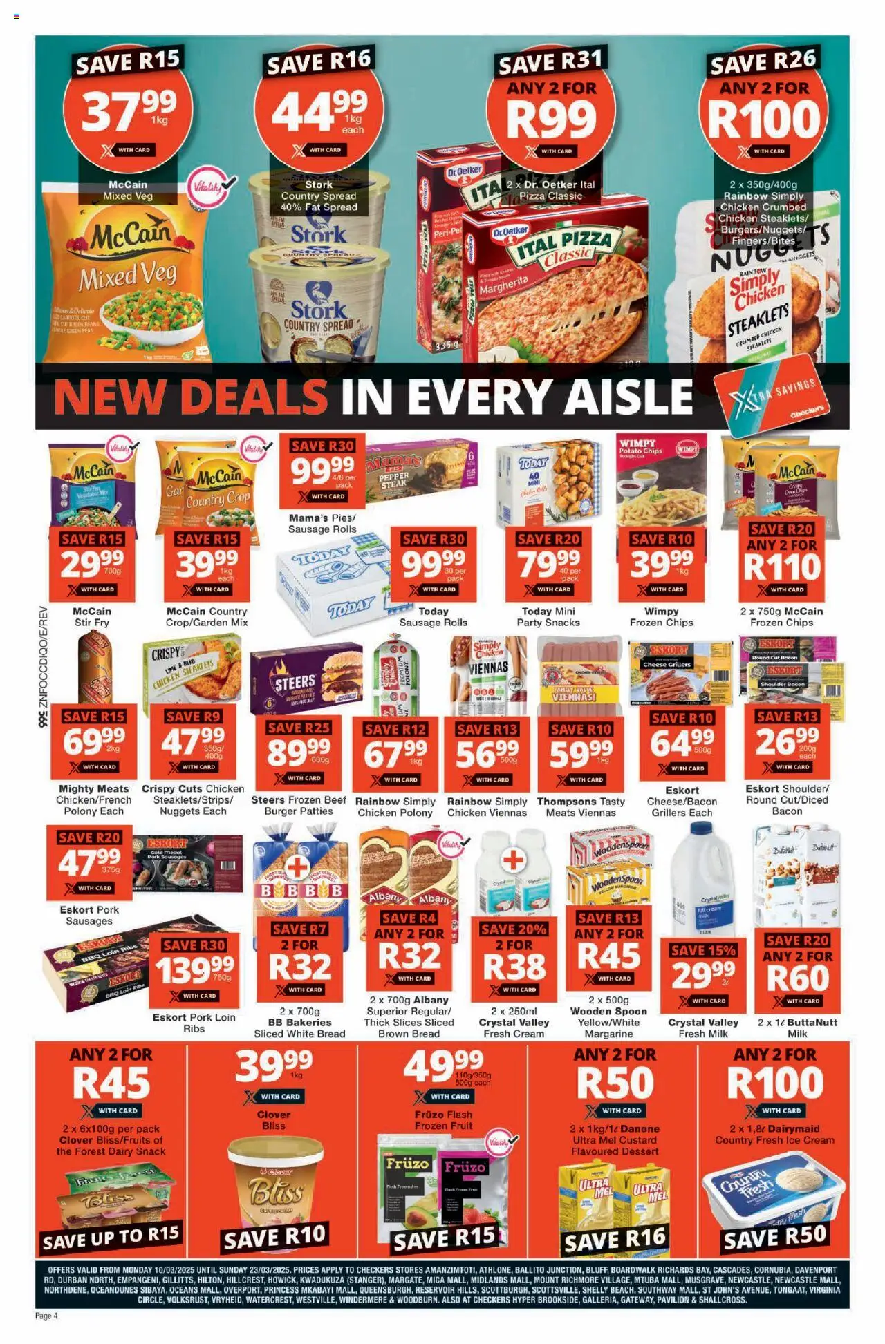 Checkers Specials 10/03 - 23/03/2025 >> Catalogue - page 4
