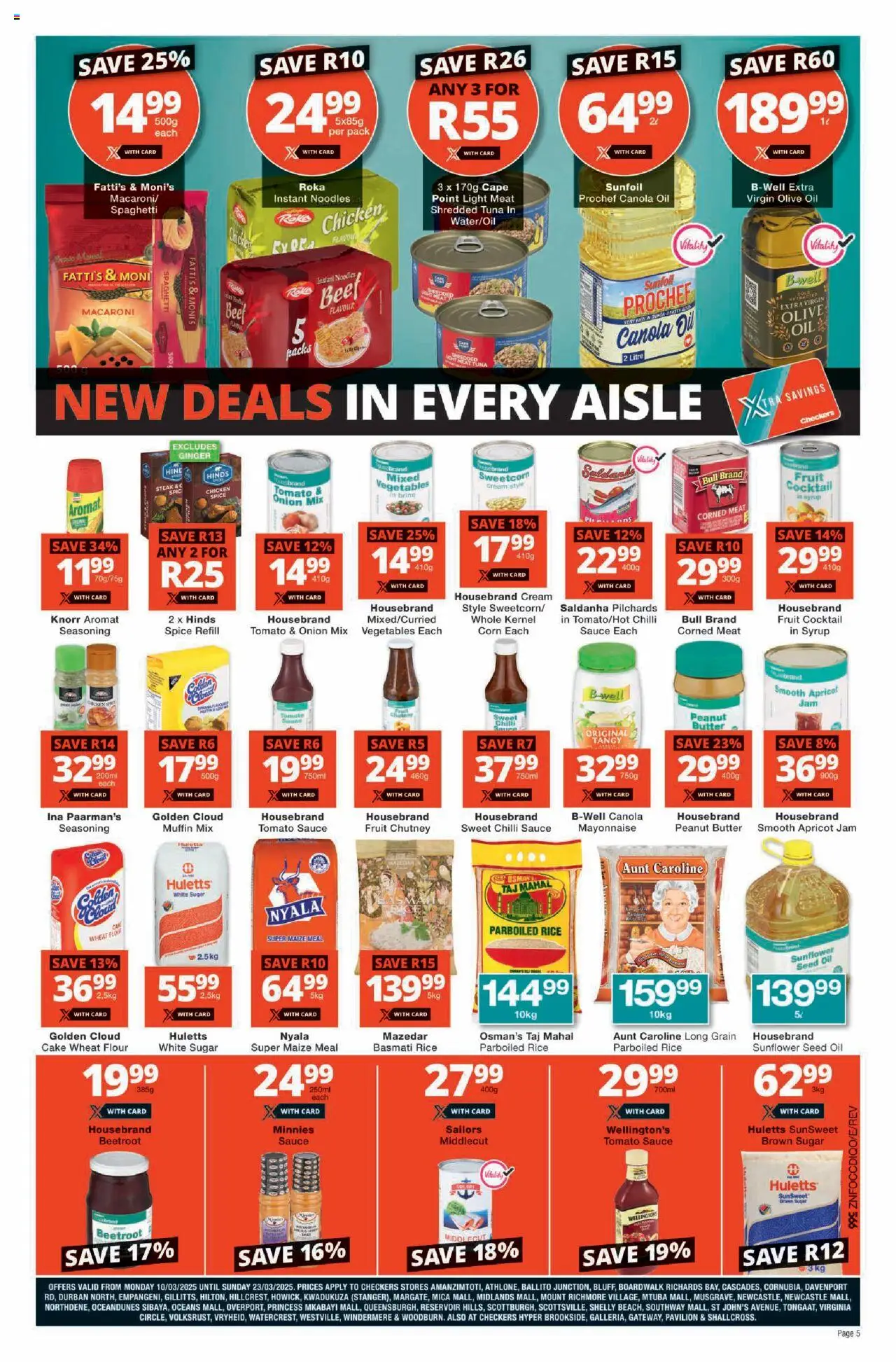Checkers Specials 10/03 - 23/03/2025 >> Catalogue - page 5
