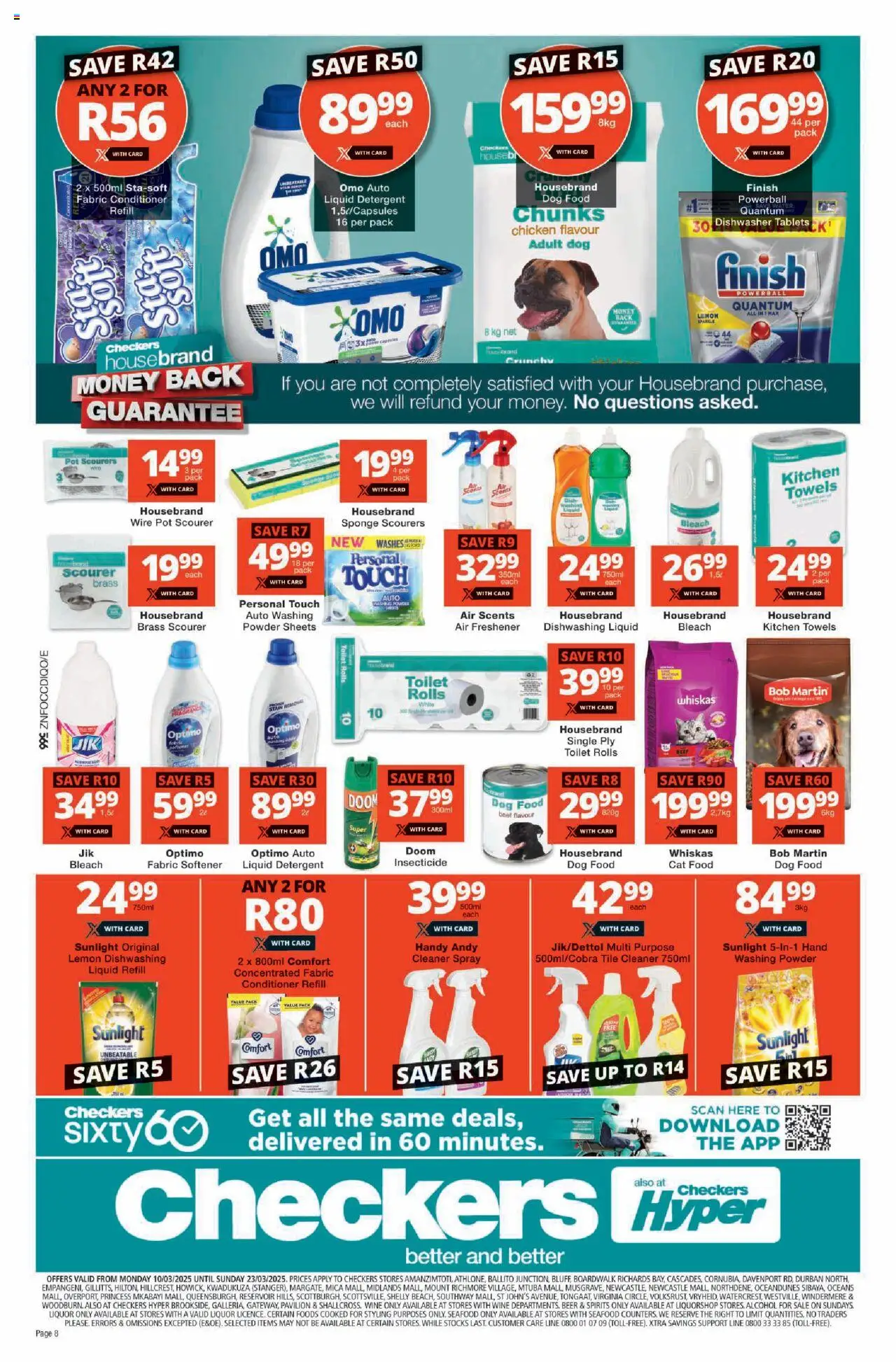 Checkers Specials 10/03 - 23/03/2025 >> Catalogue - page 8