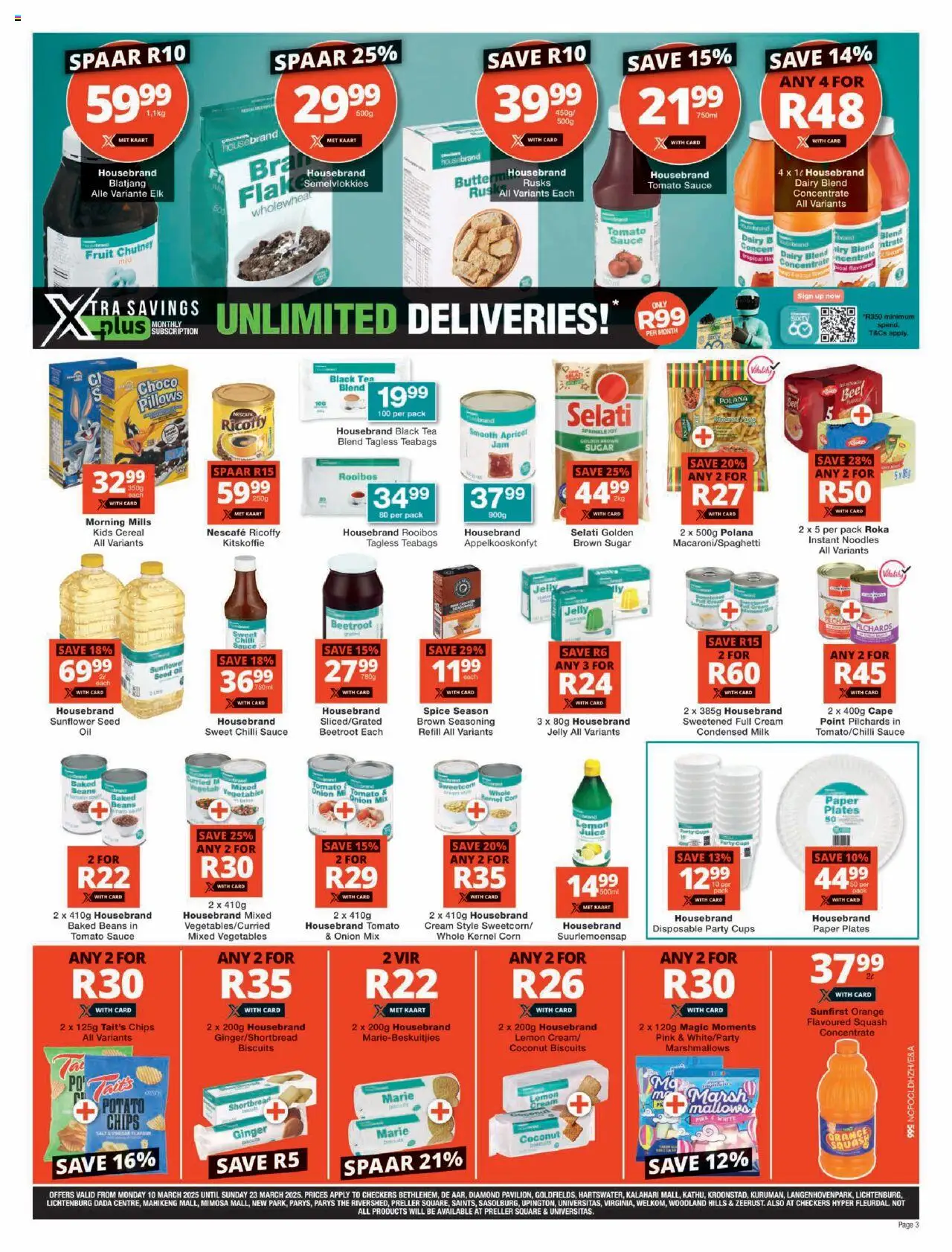 Checkers Northern Cape - March Mid-Month Promotion 10/03 - 23/03/2025 >> Catalogue - page 3