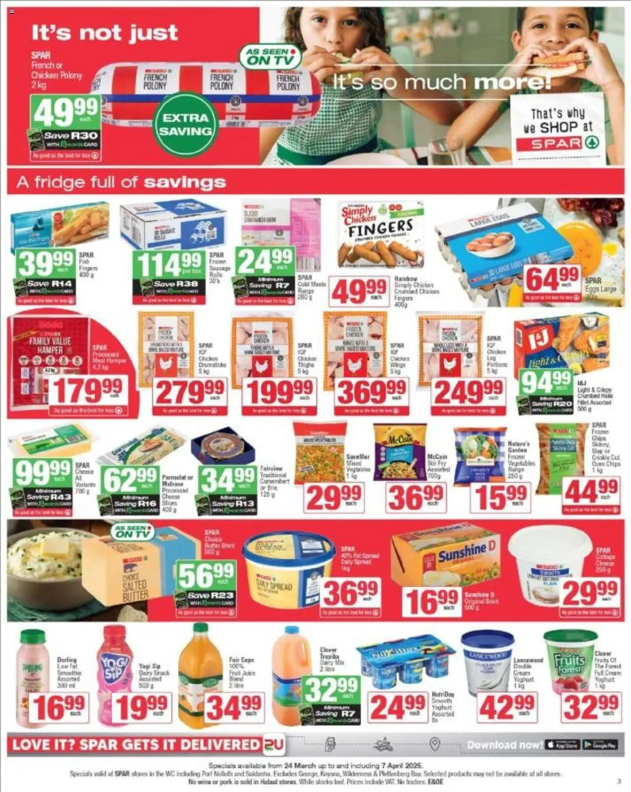 Spar Western Cape - Store Specials from 24/03 - 07/04/2025 > Promotions - page 3