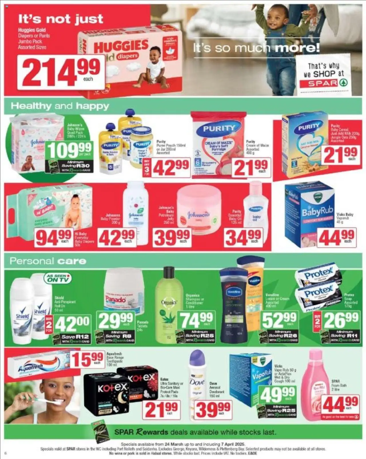 Spar Western Cape - Store Specials from 24/03 - 07/04/2025 > Promotions - page 6