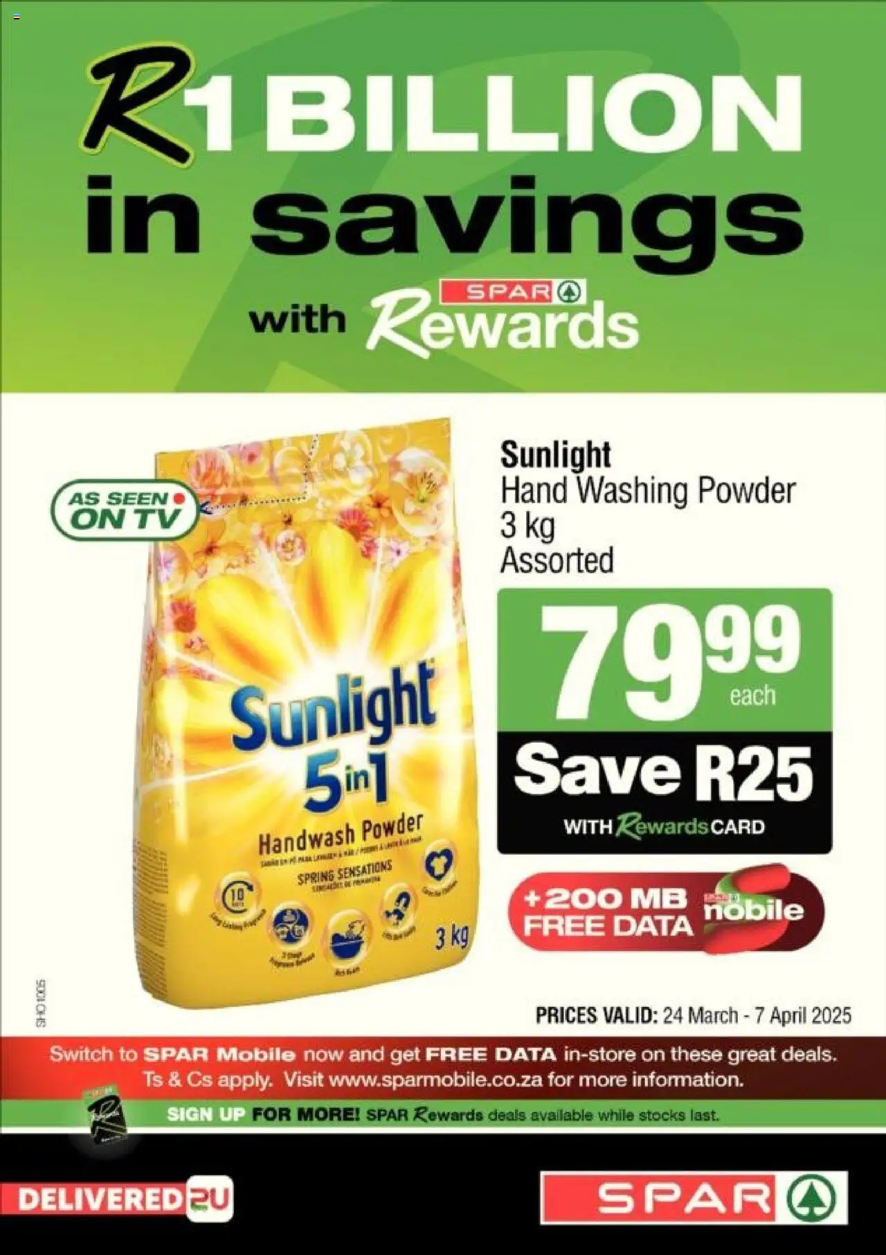 Spar KwaZulu-Natal - Store Specials from 24/03 - 07/04/2025 > Promotions - page 9