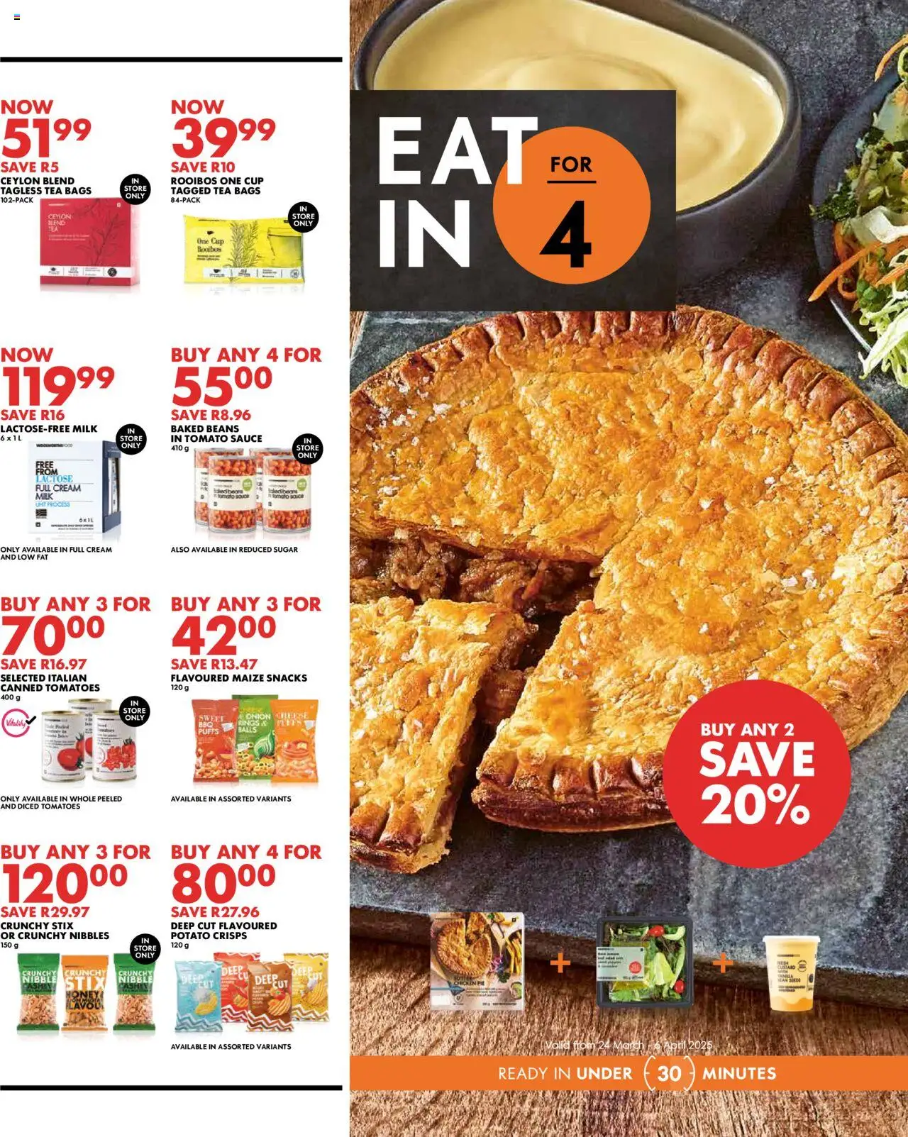 Woolworths Daily Difference - Gauteng from 24/03 - 06/04/2025 > Promotions - page 7
