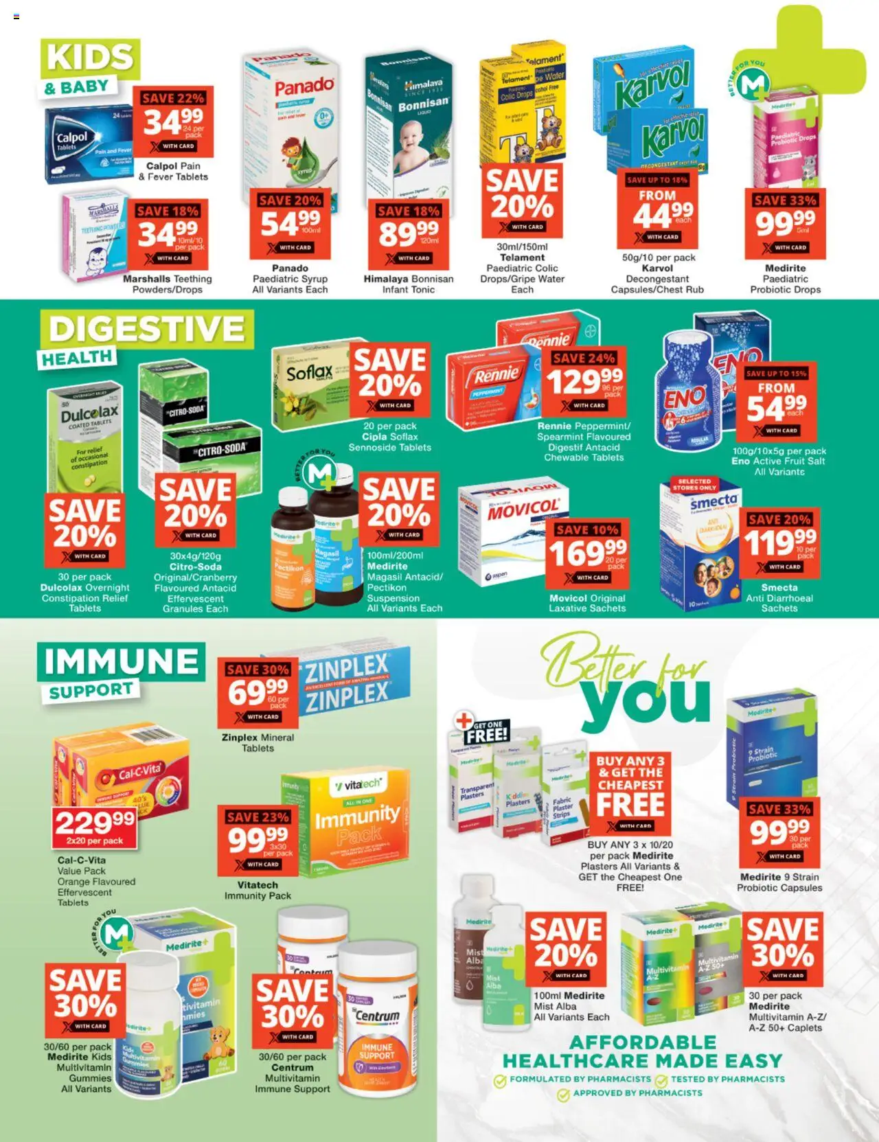 Checkers Medirite March Month-End Promotion 24/03 - 06/04/2025 >> Catalogue - page 3
