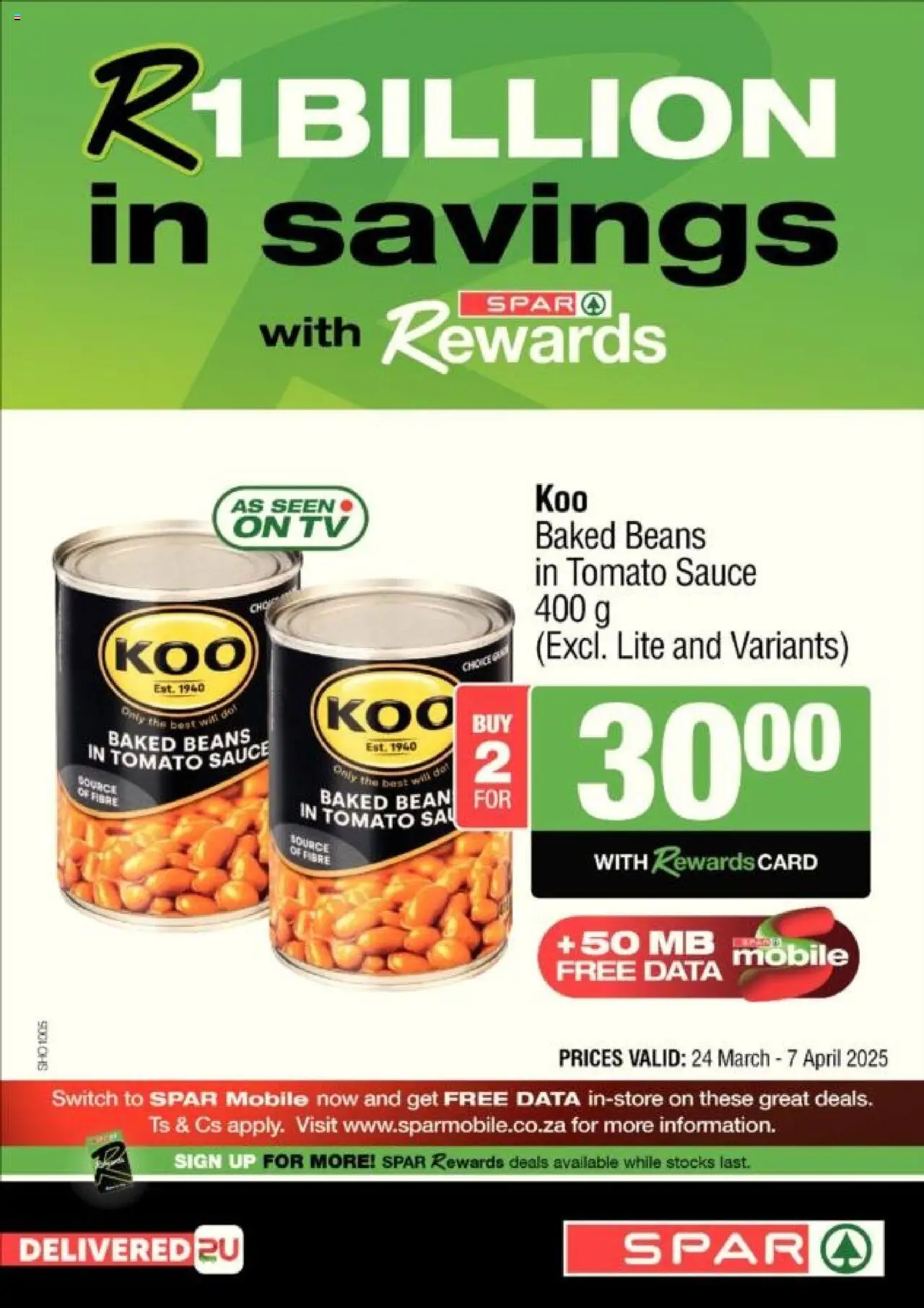 Spar Specials from 24/03 - 07/04/2025 > Promotions - page 2