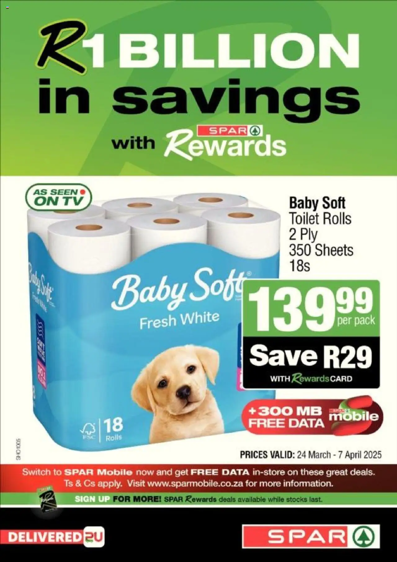 Spar Specials from 24/03 - 07/04/2025 > Promotions - page 6
