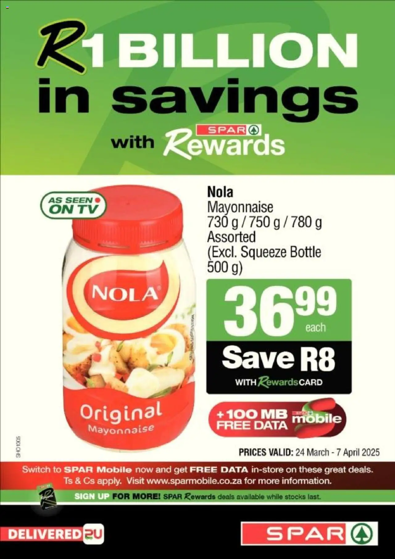 Spar Specials from 24/03 - 07/04/2025 > Promotions - page 9